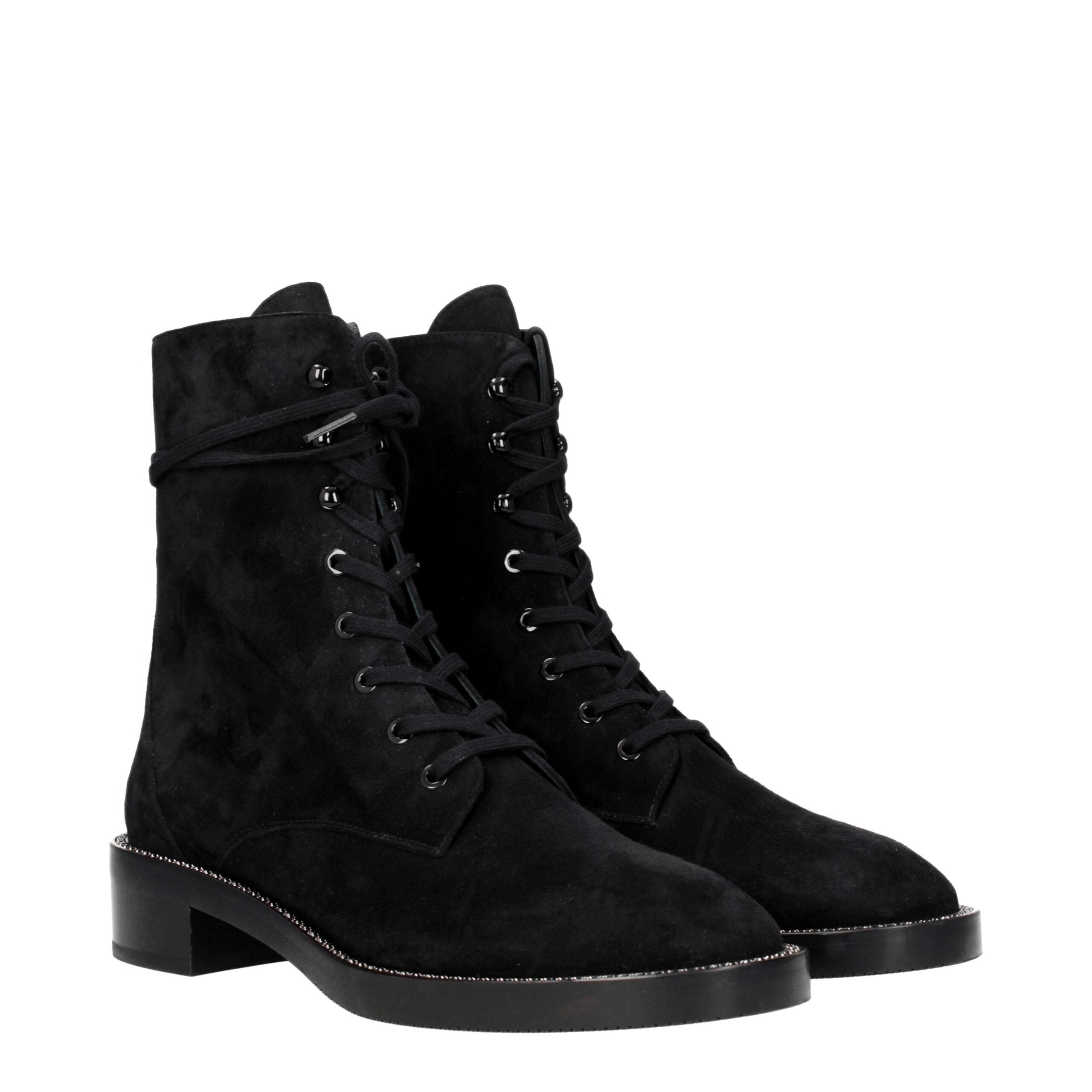 Bottines Stuart Weitzman Sondra noires