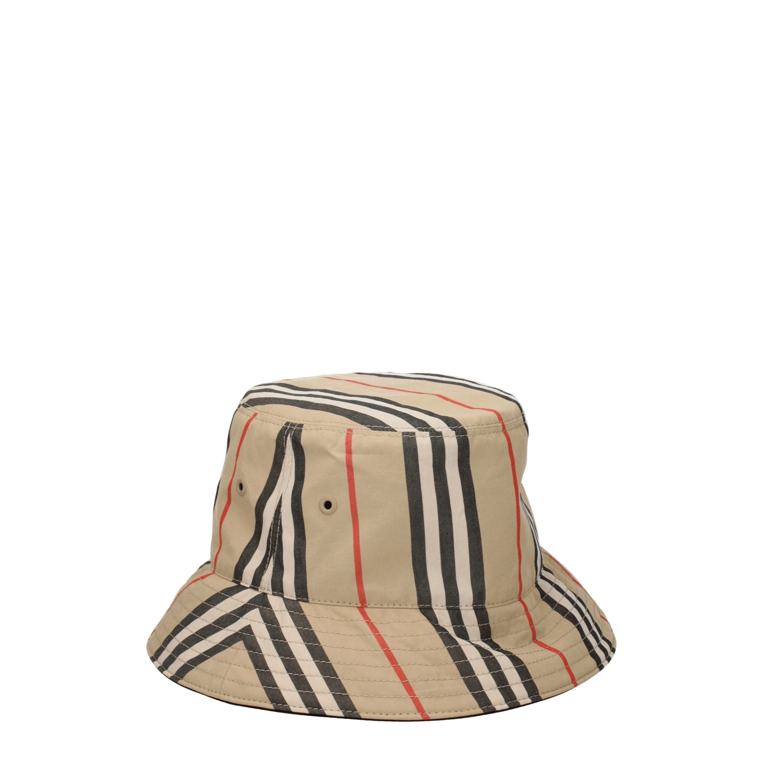 Chapeau Burberry à carreaux beige