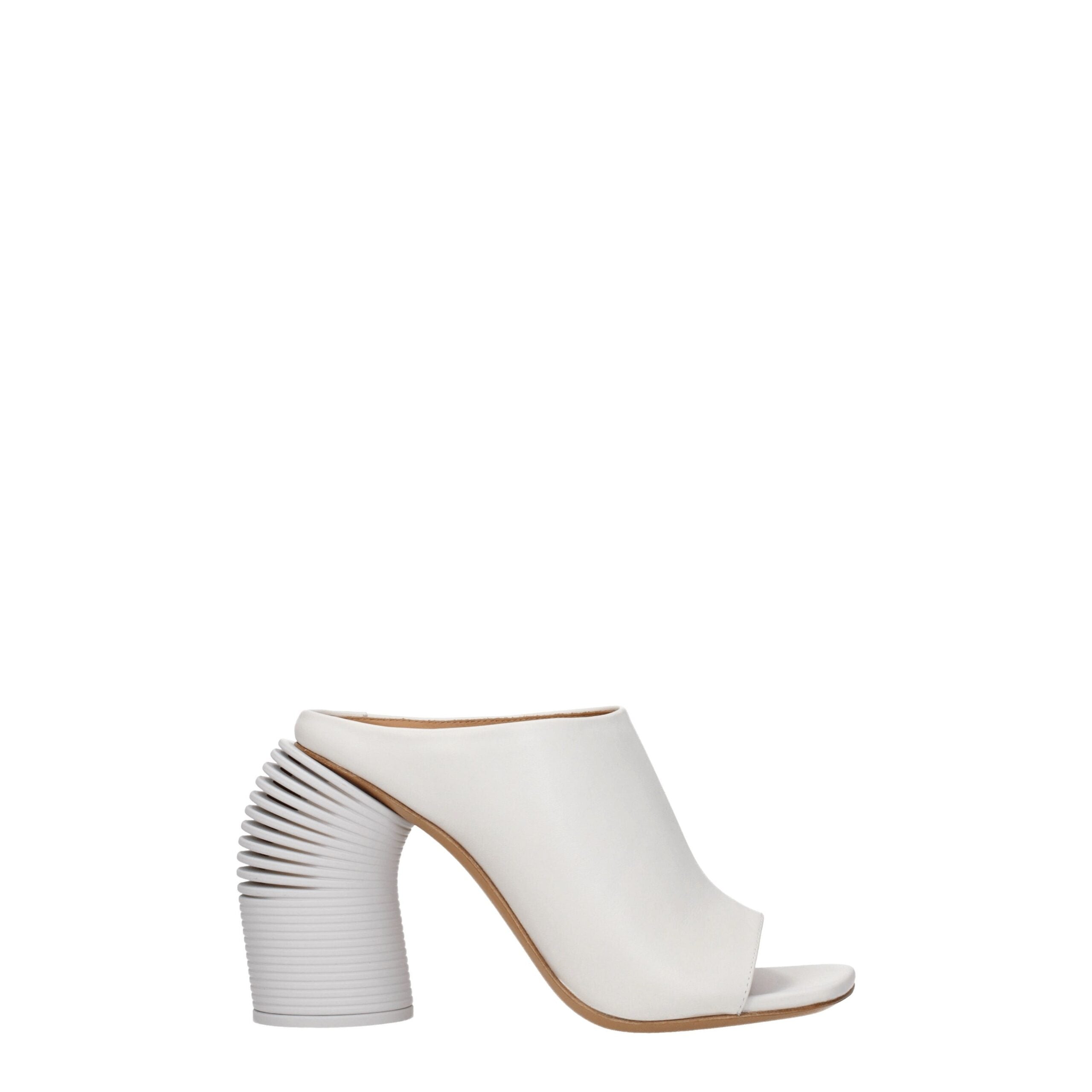 Sandales Off-White ouvertes blanches