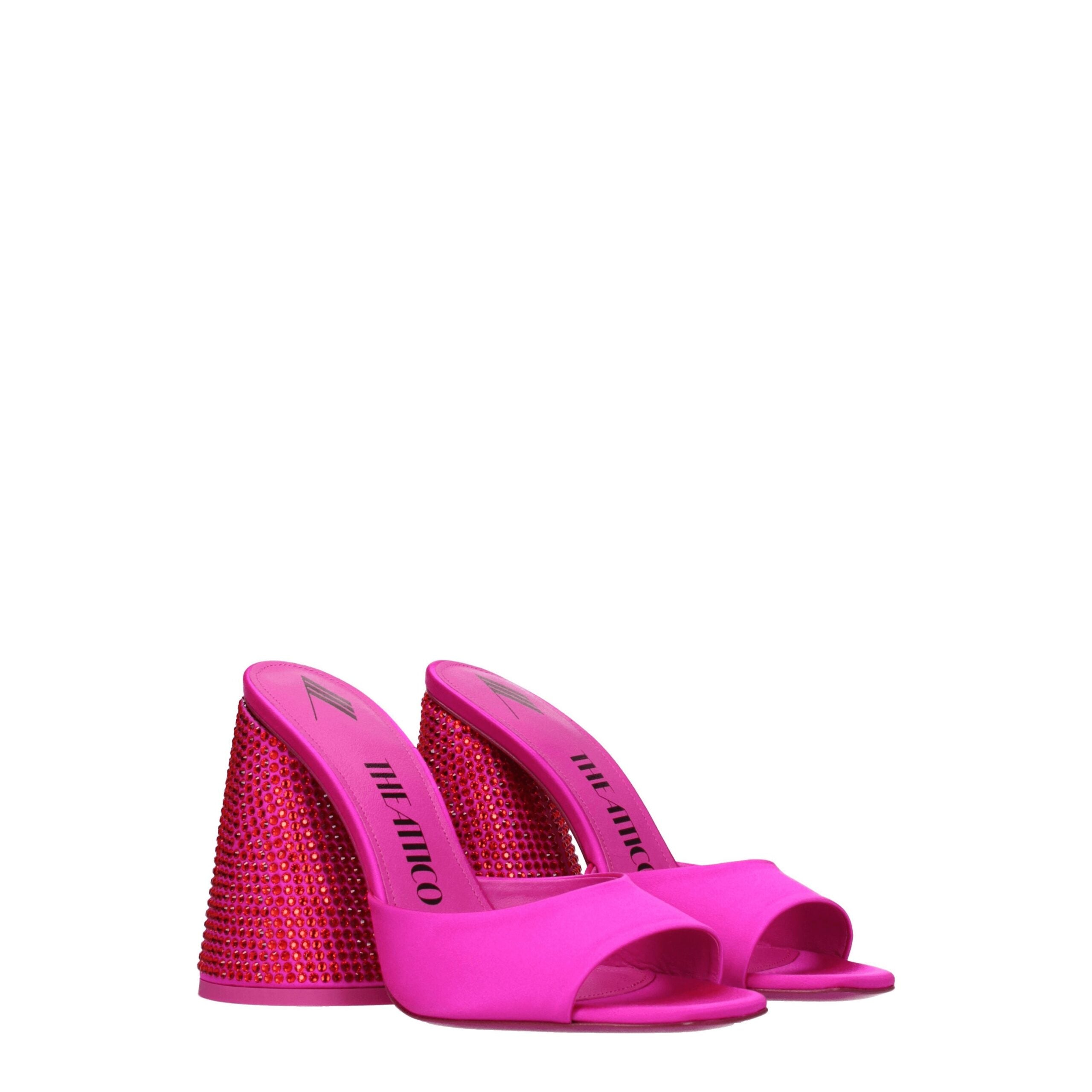 Sandales The Attico fuchsia rouges