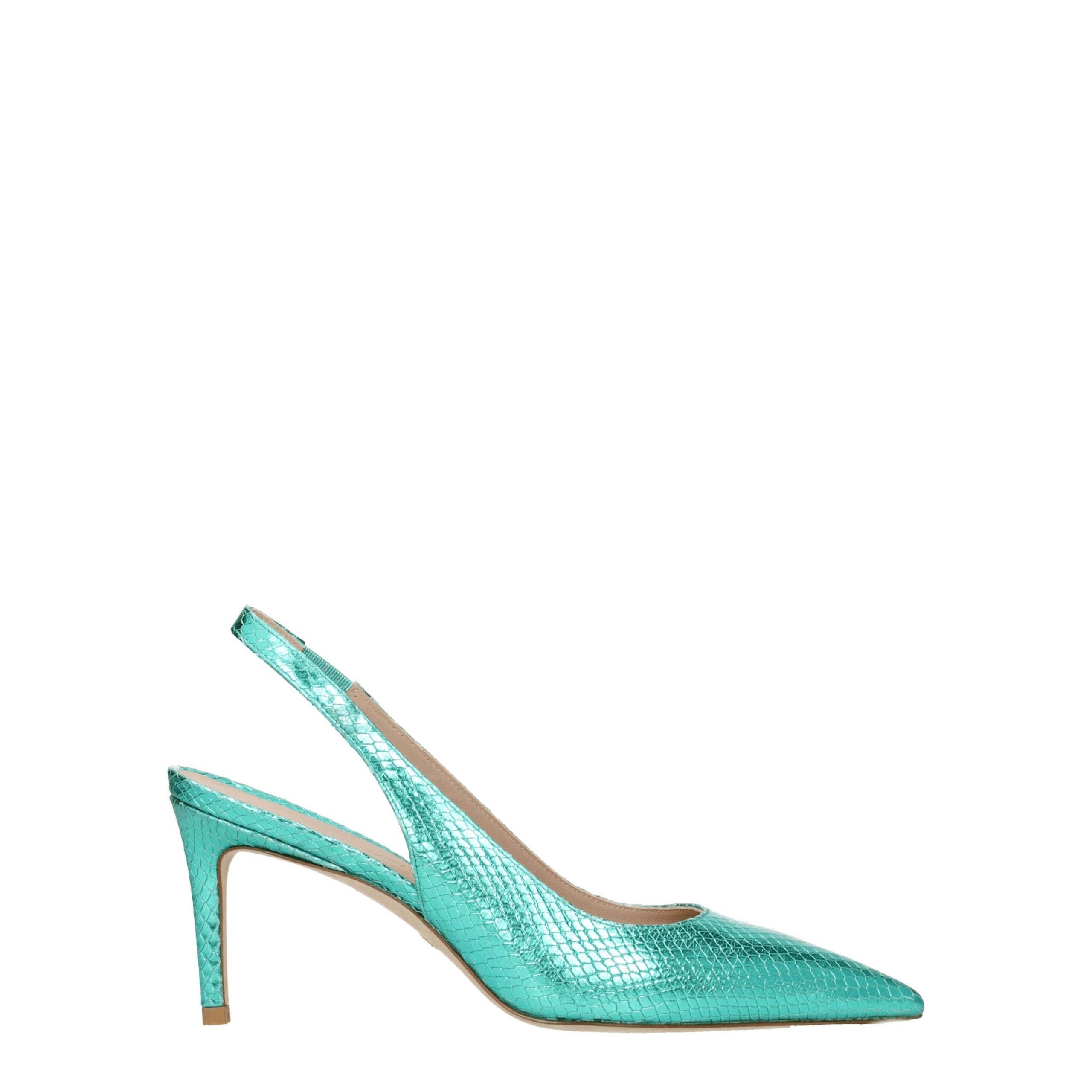 Sandales Stuart Weitzman vertes