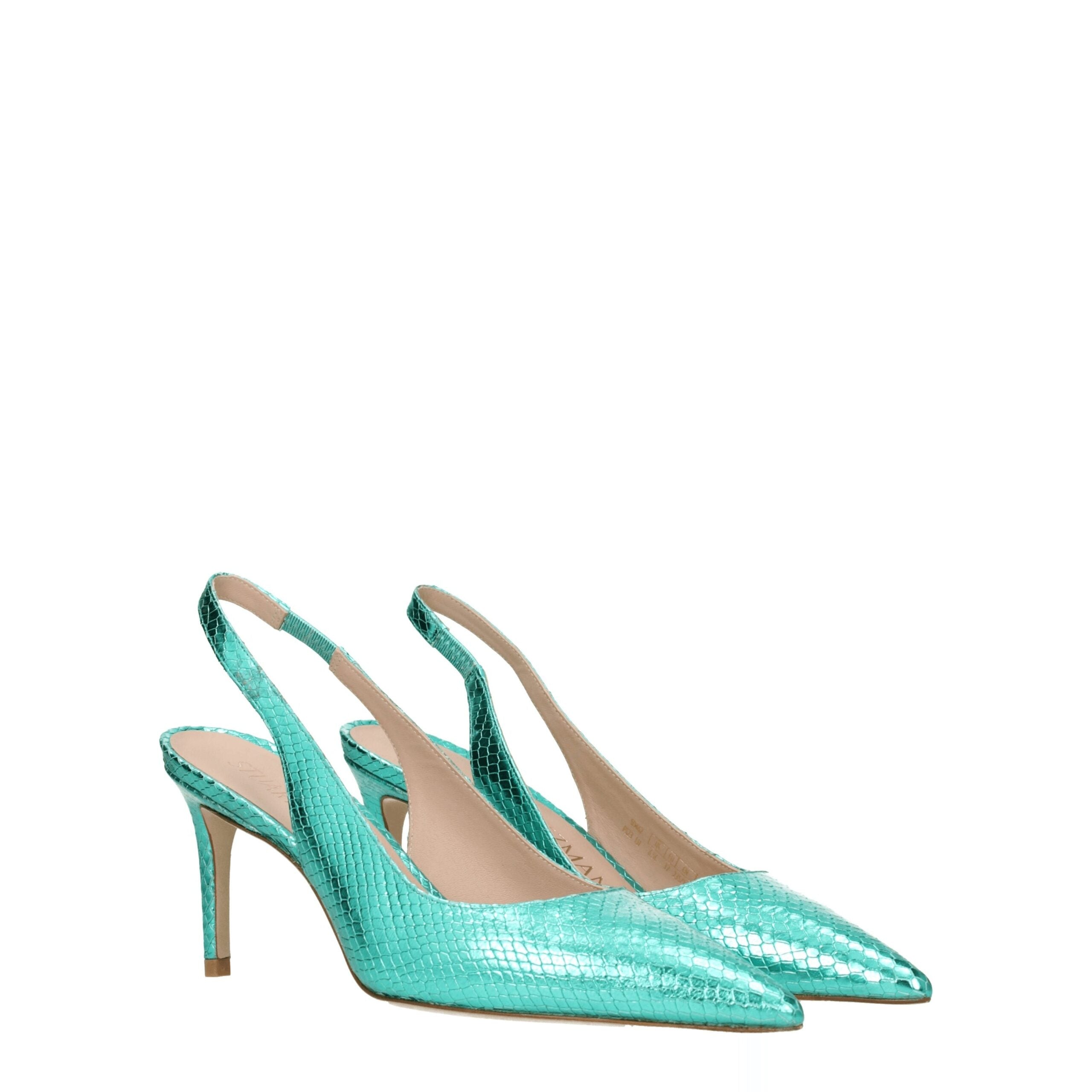 Sandales Stuart Weitzman vertes