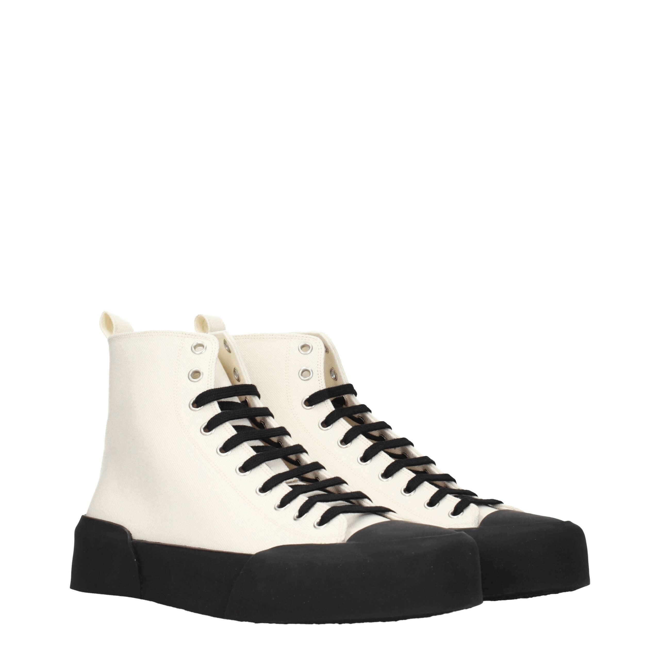 Baskets montantes beiges