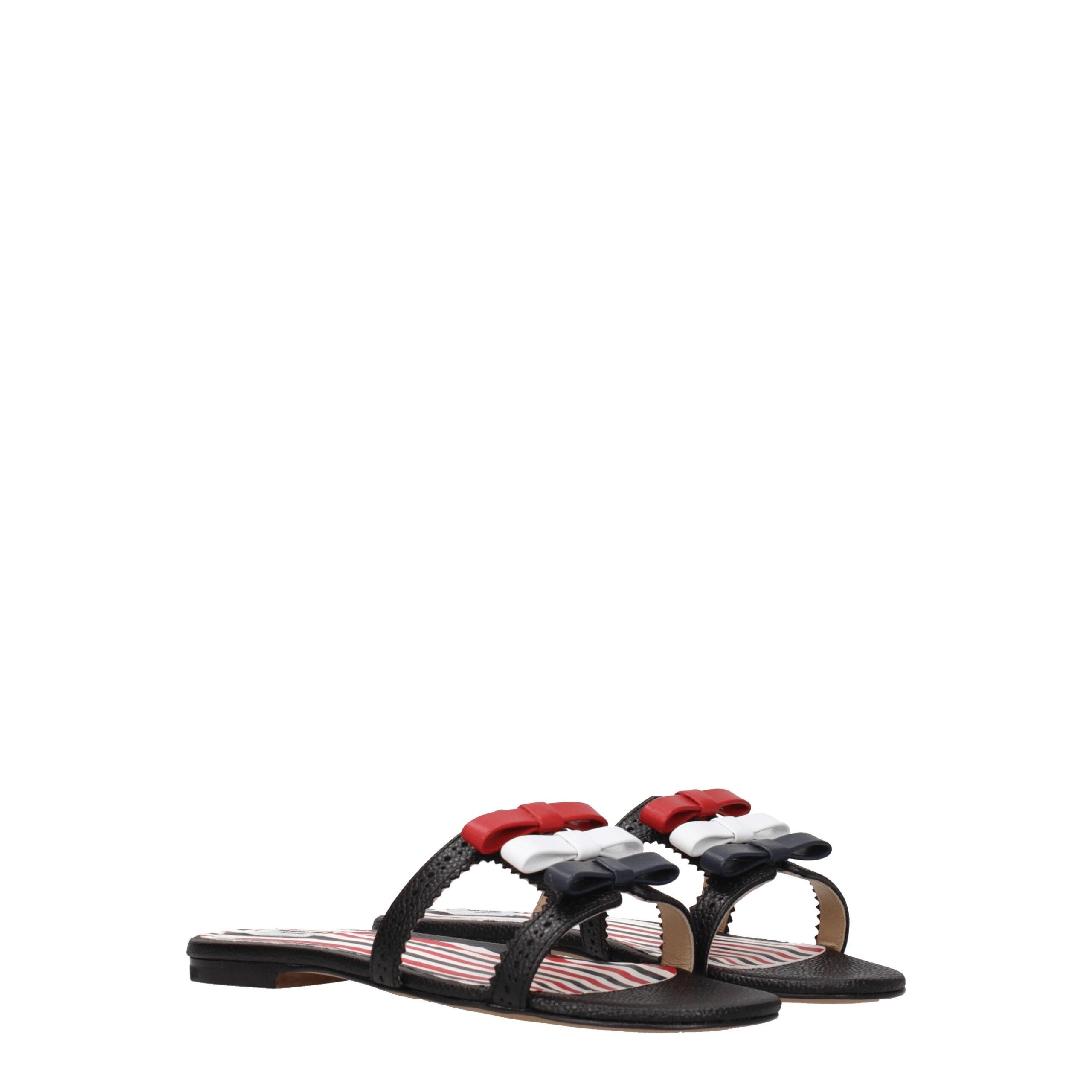 Sandales Thom Browne FFF144A06257001 noires