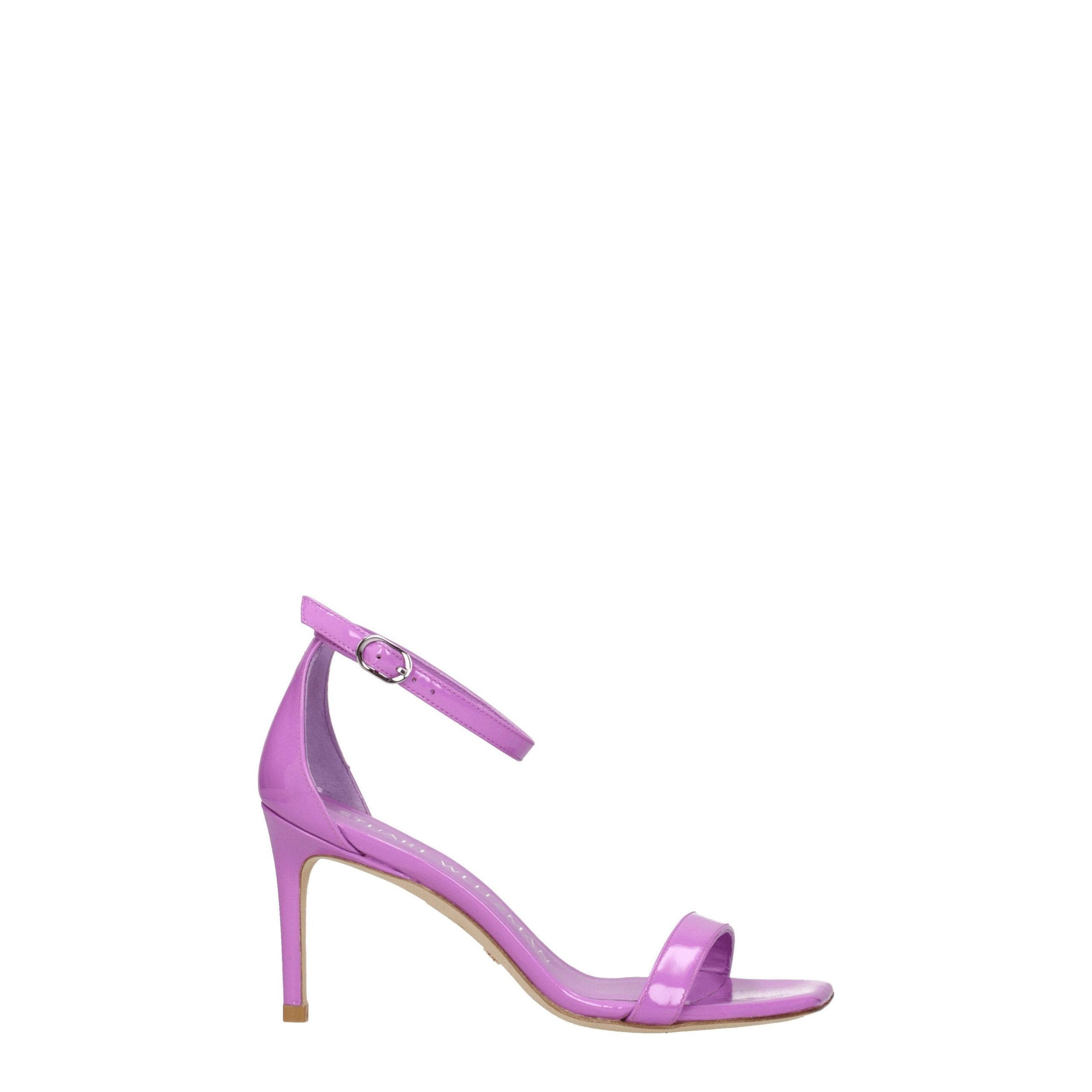 Sandales Stuart Weitzman ouvertes lilas