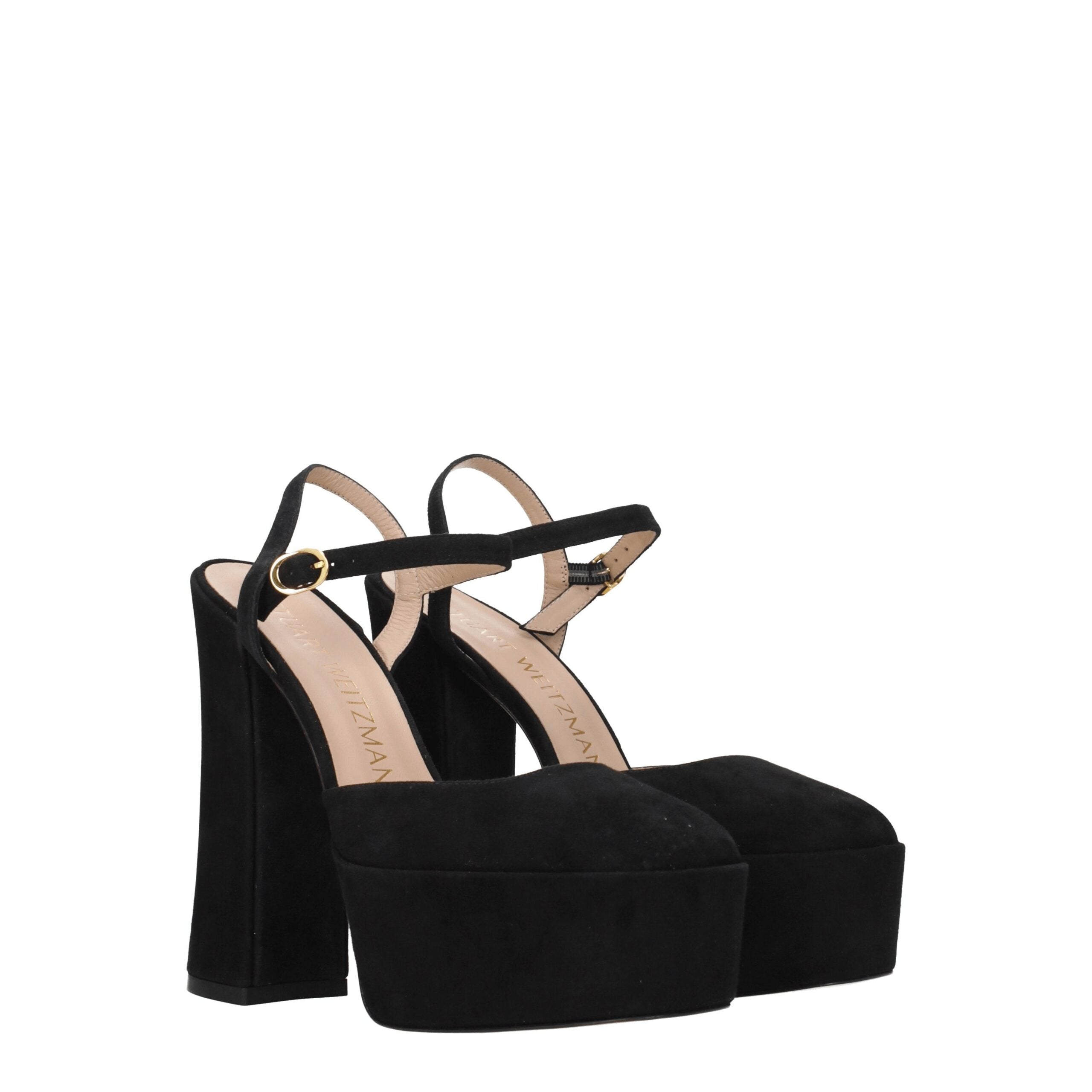 Sandales Stuart Weitzman SKYHI noires