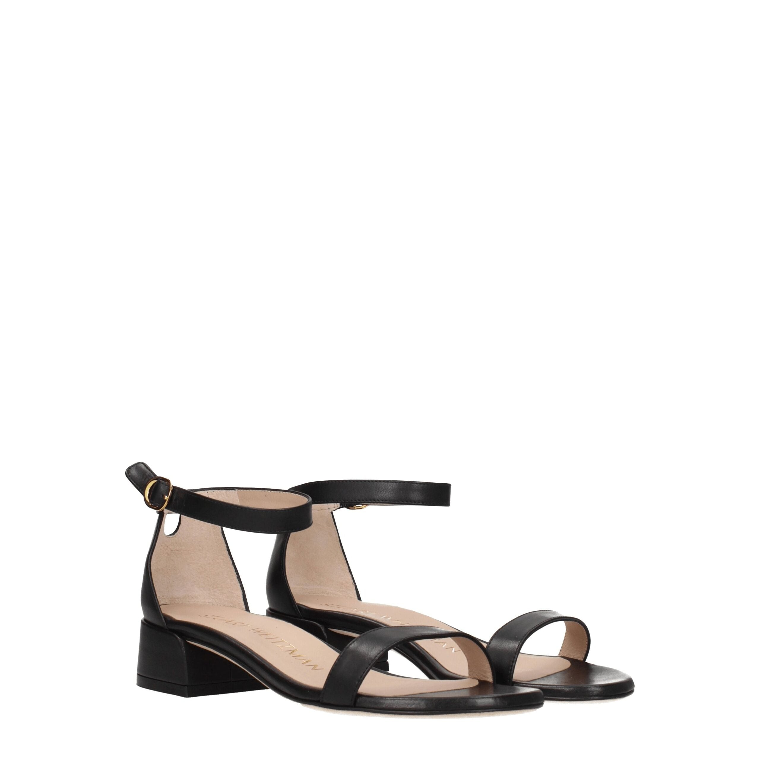 Sandales Stuart Weitzman NUDISTJUNES noires