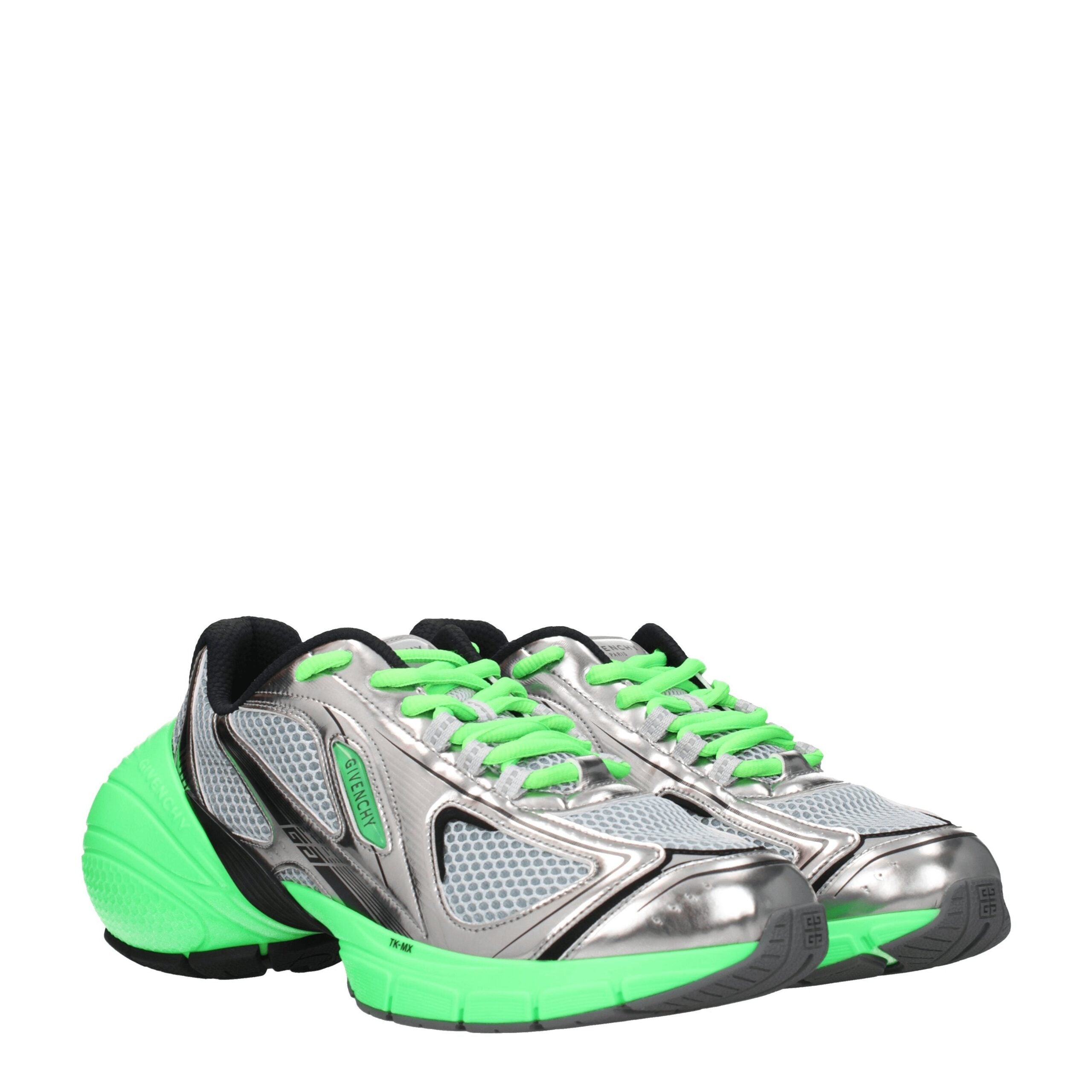 Baskets Givenchy grises argentées