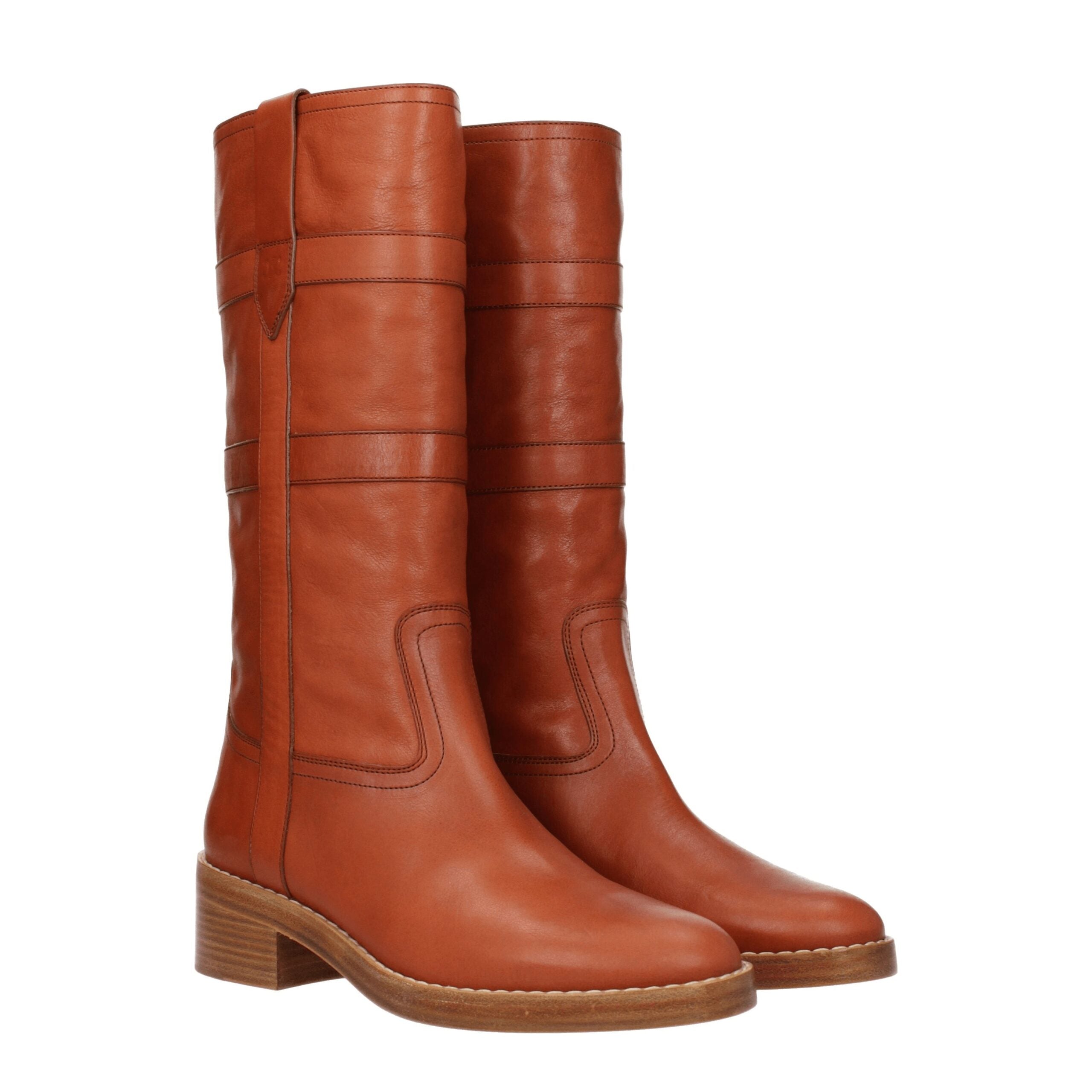 Bottines Celine vintage brunes