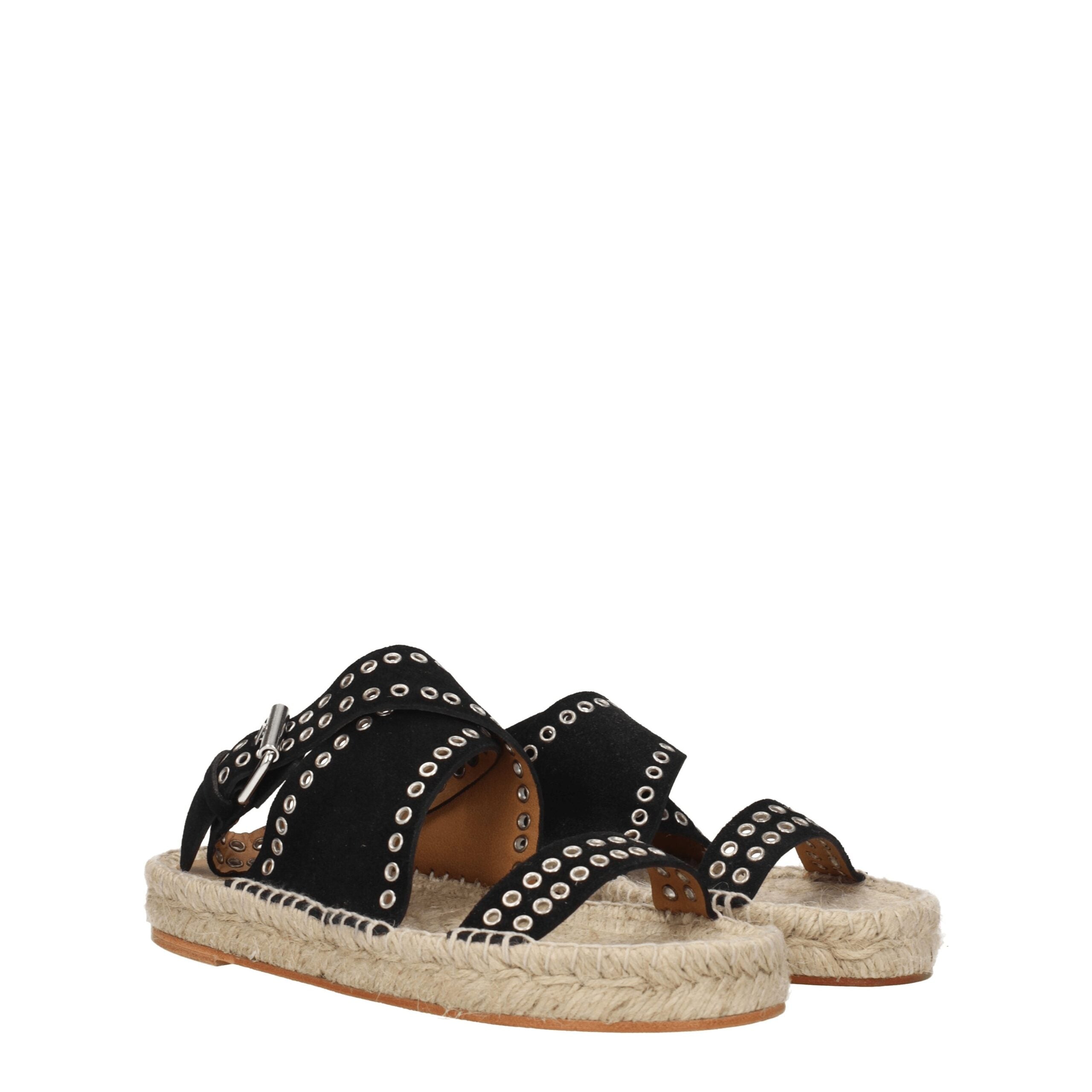 Sandales Isabel Marant en cuir noires