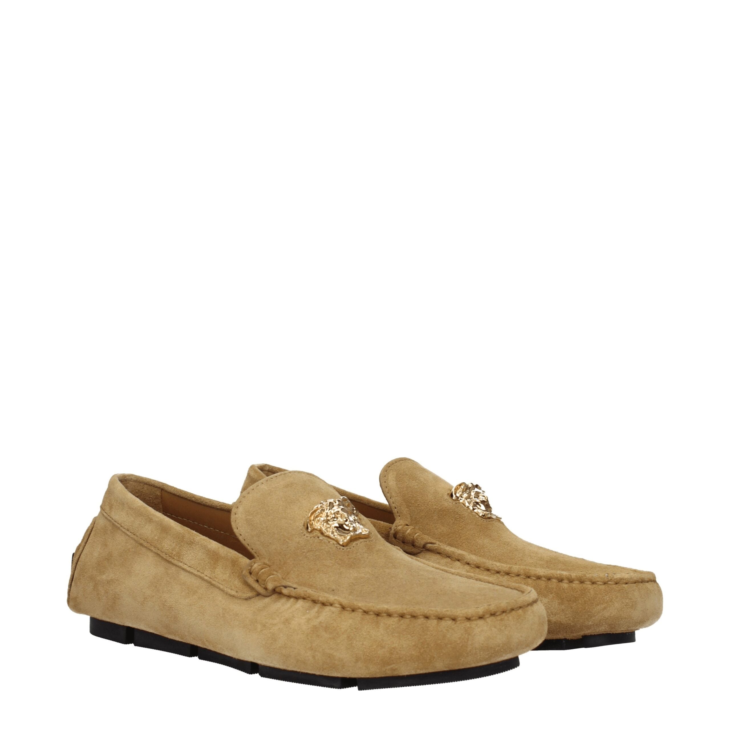 Mocassins Versace beiges