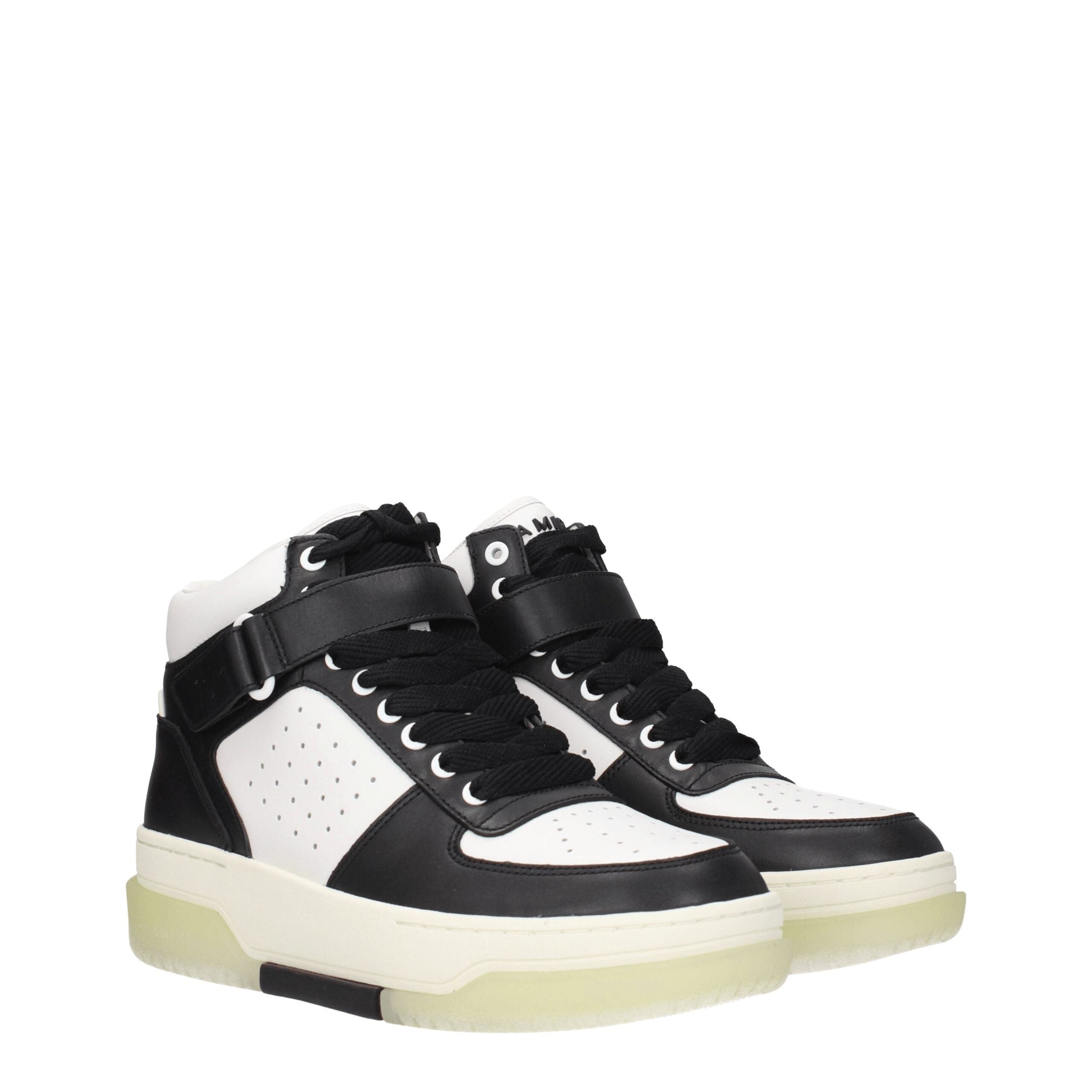 Baskets Amiri montantes noires