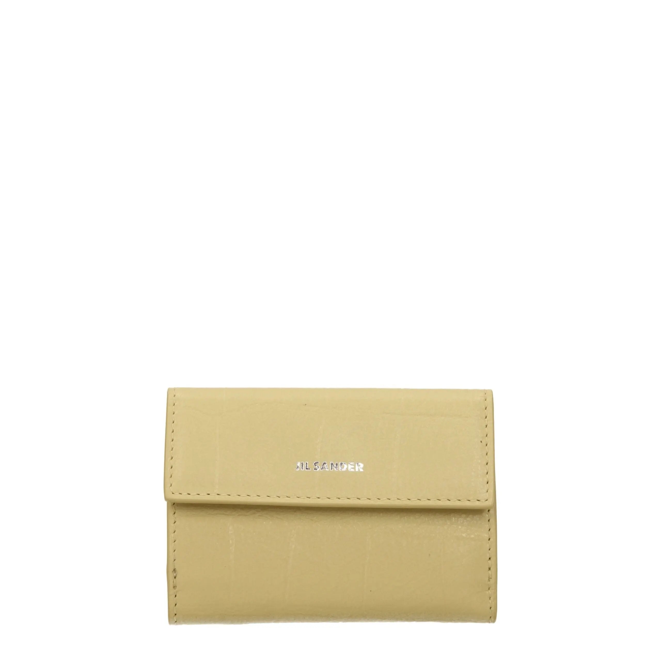 Portefeuille Jil Sander J07UI0009P jaune citron Jil Sander
