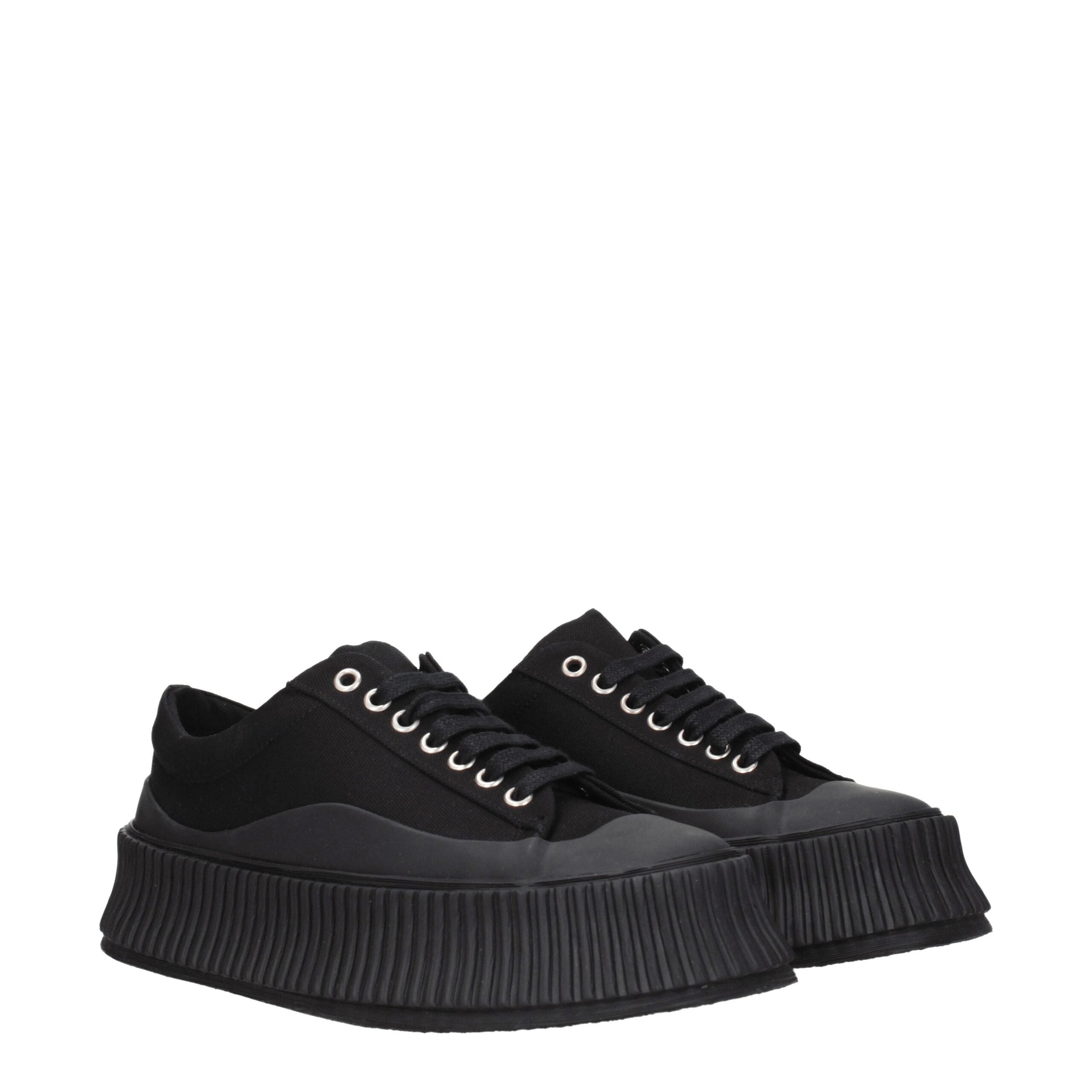Baskets Jil Sander noires