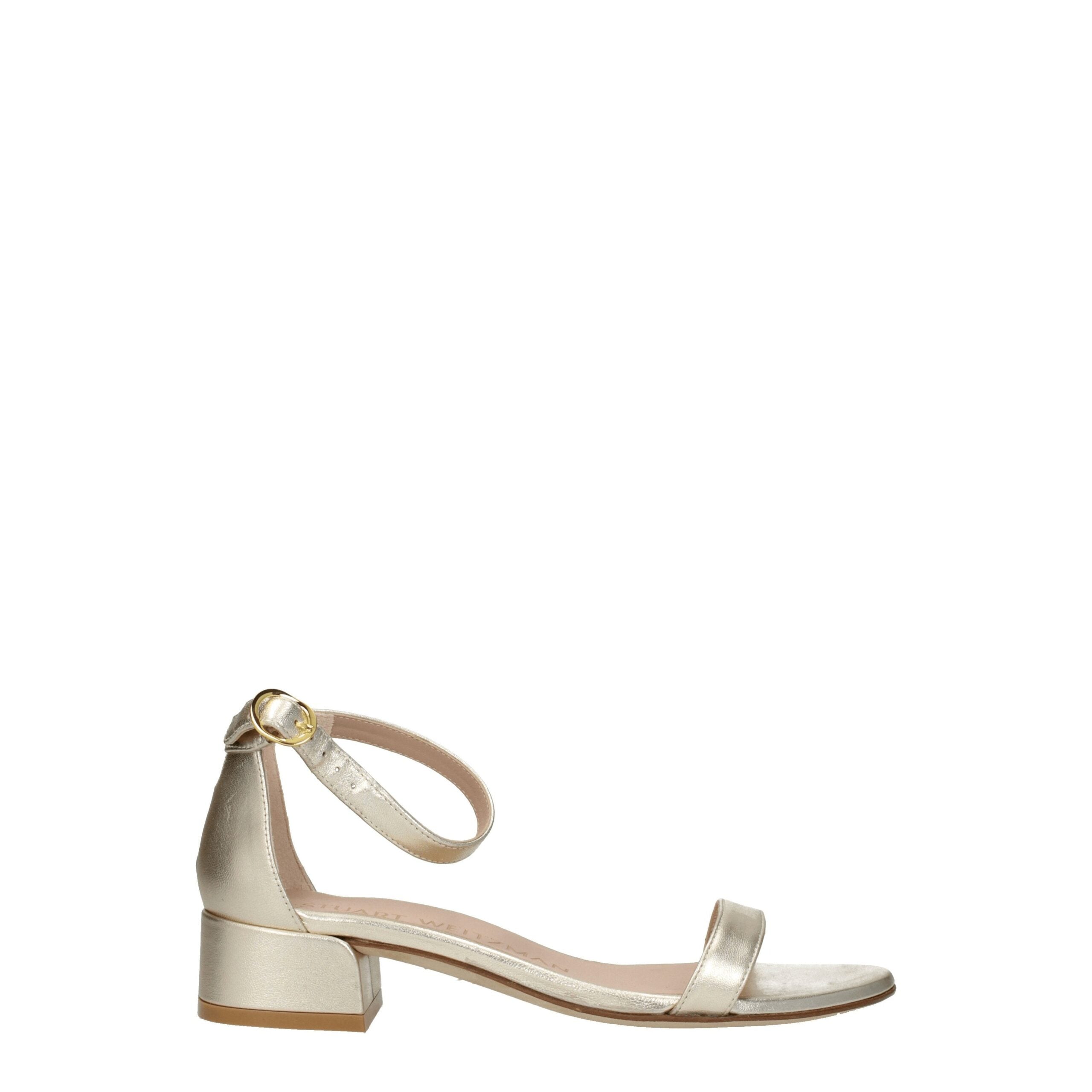 Sandales Stuart Weitzman NUDISTJUNELIDS dorées