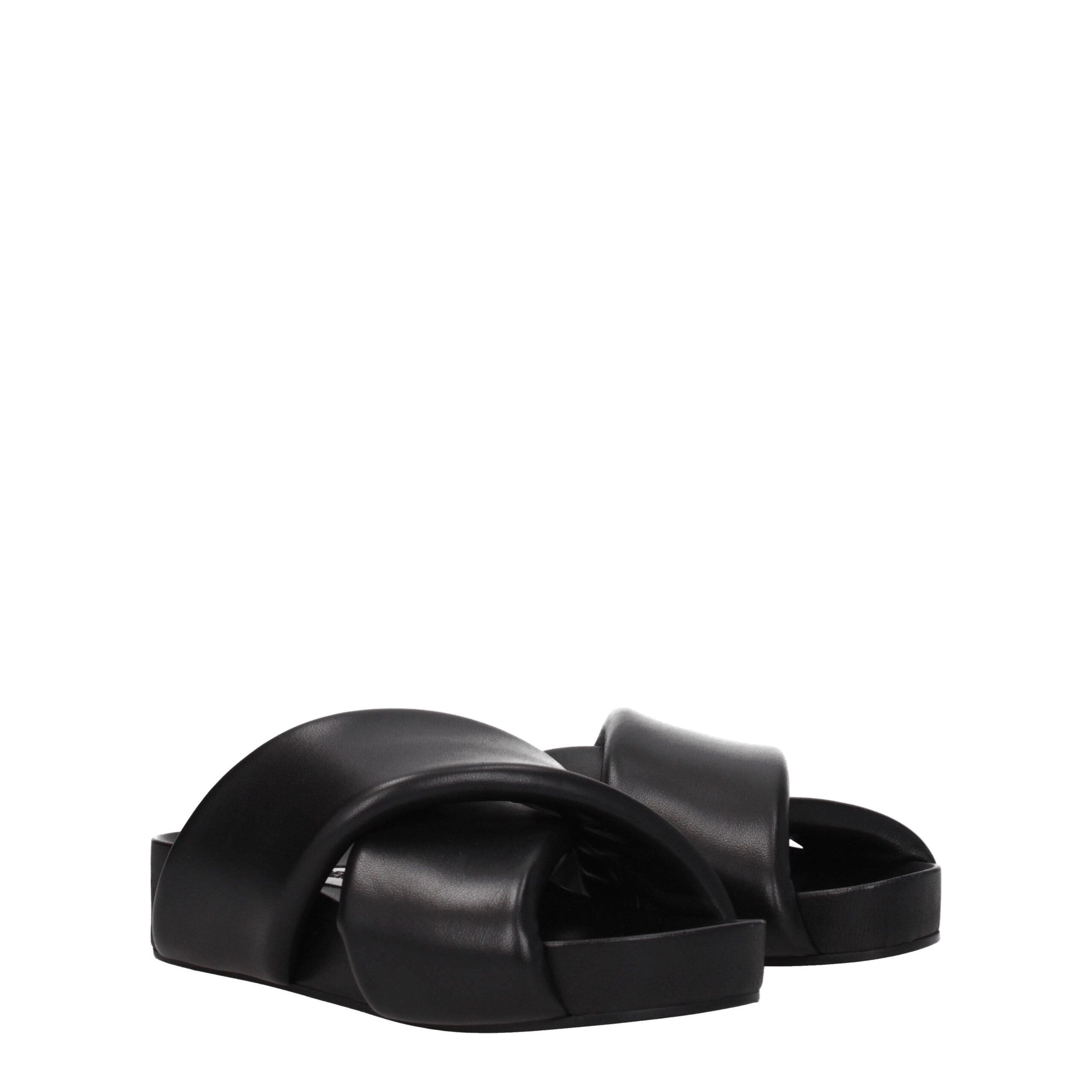 Mules Jil Sander vintage noires