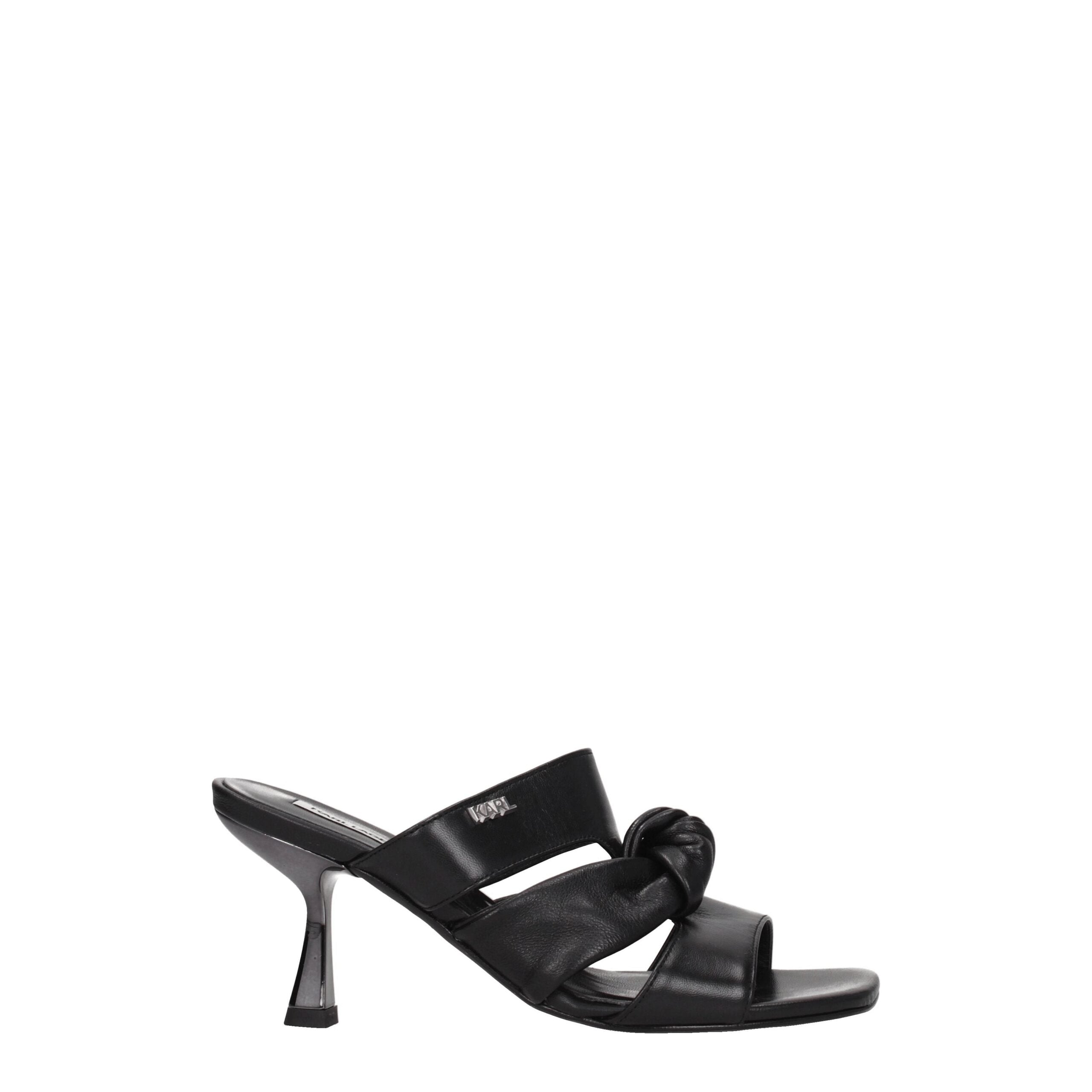 Sandales Karl Lagerfeld KL30126000 noires