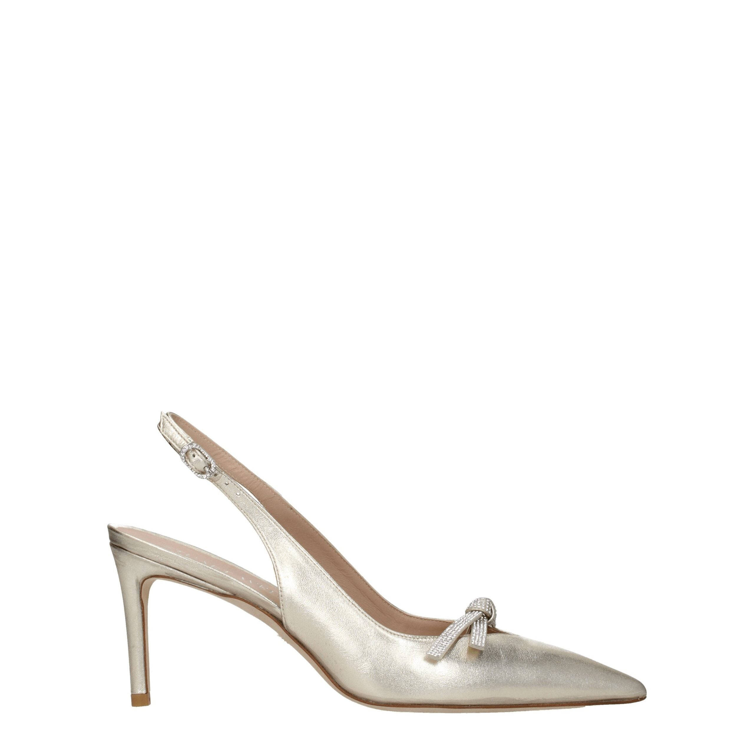 Sandales Stuart Weitzman dorées