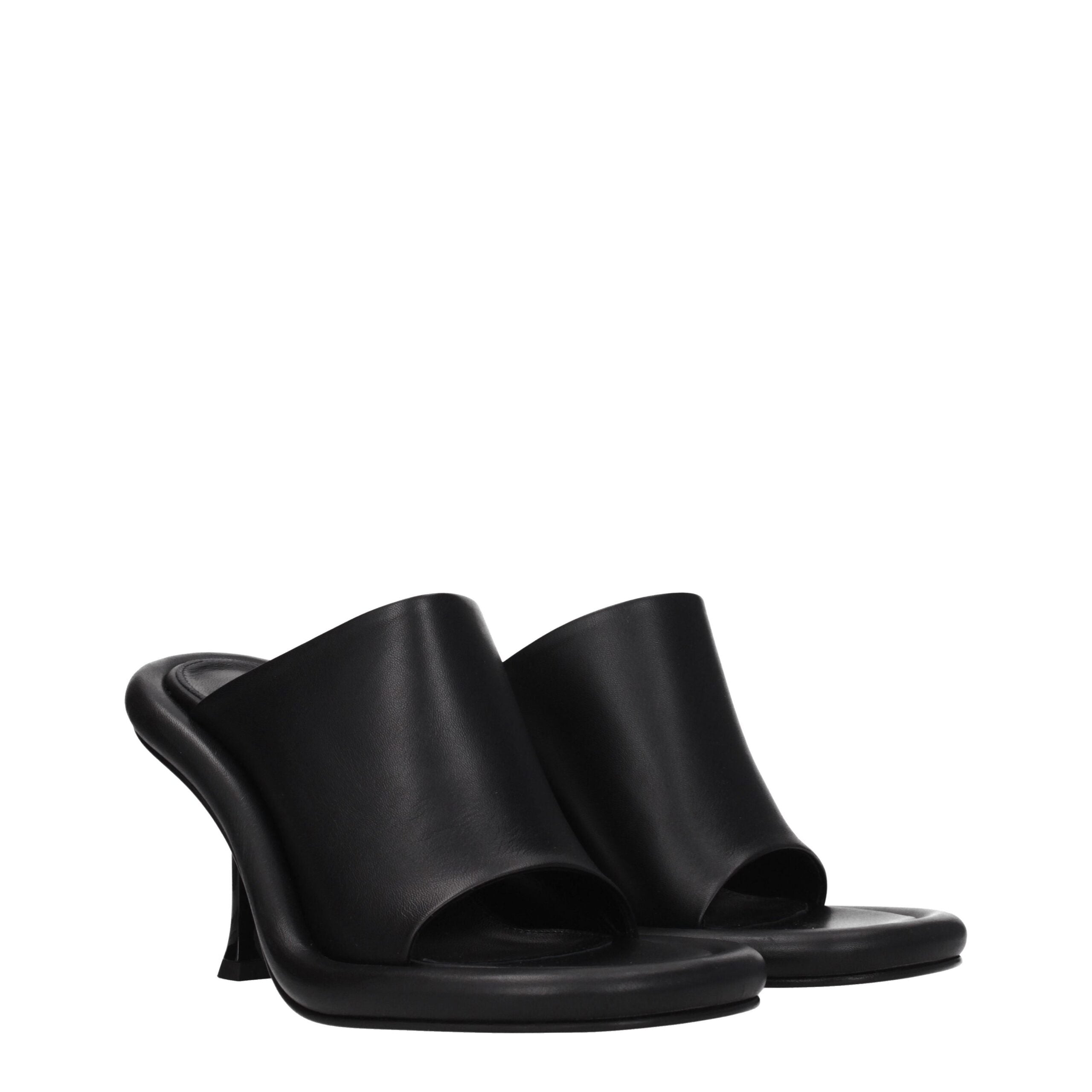 Sandales Jw Anderson noires