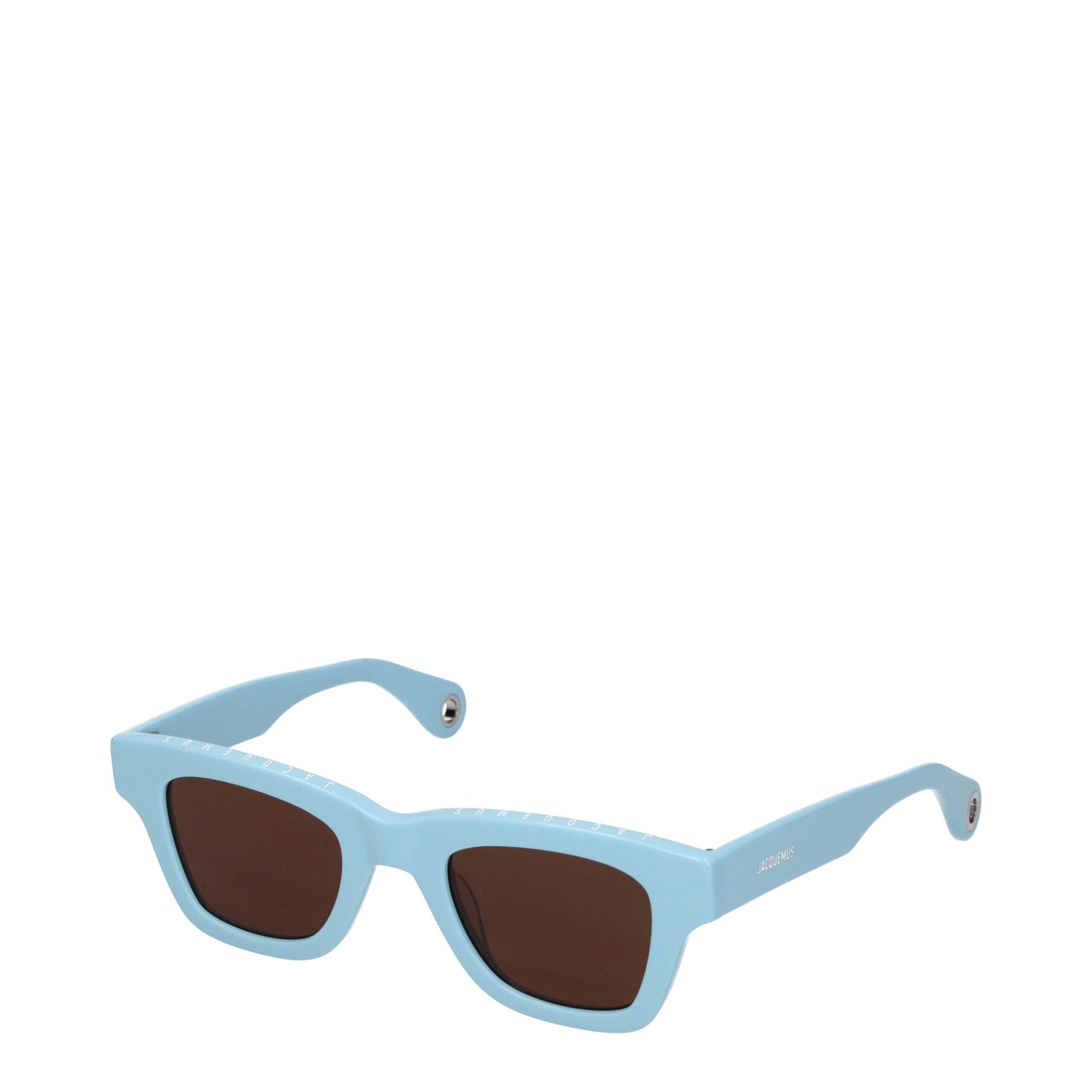 Lunettes Jacquemus Aviateur bleu clair