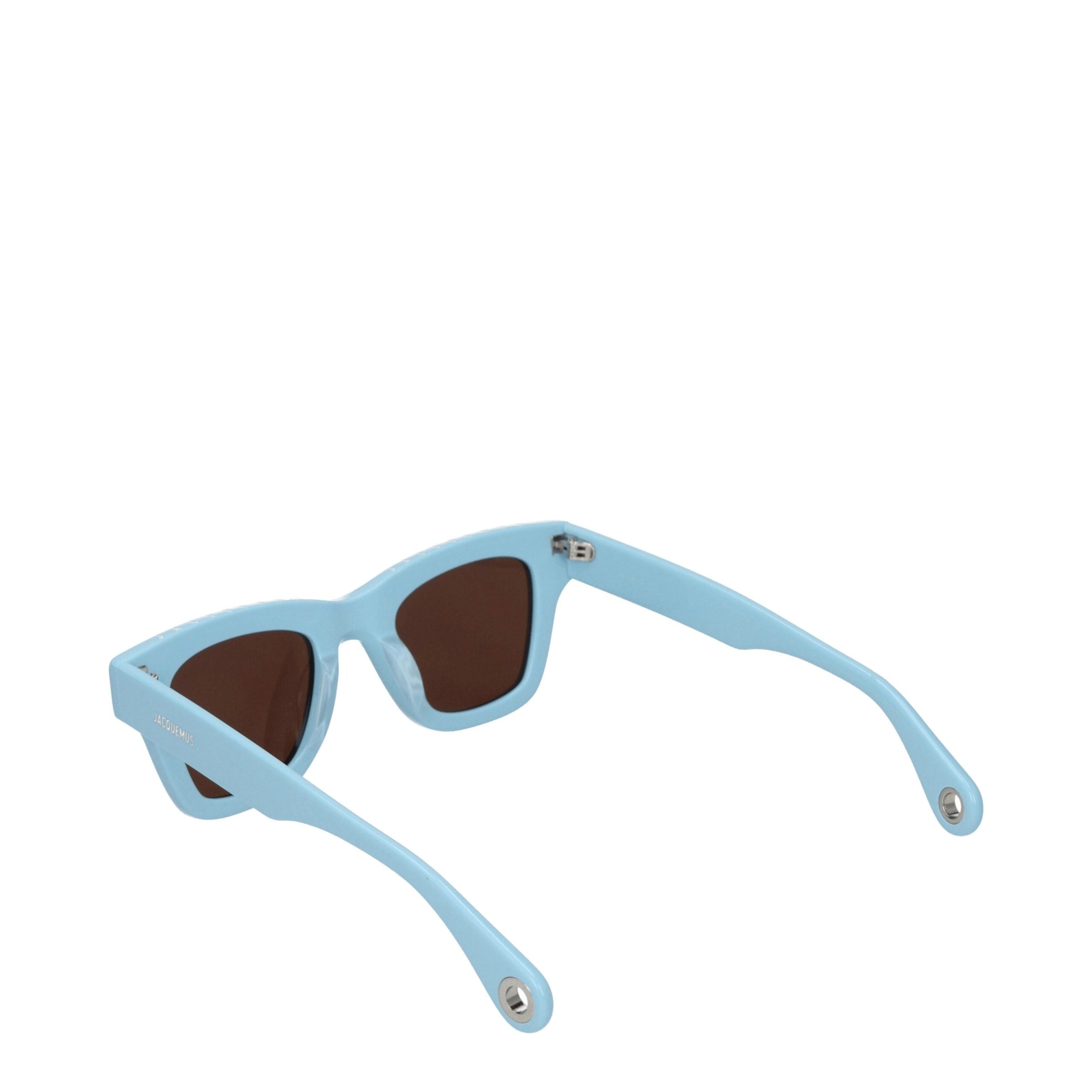 Lunettes Jacquemus Aviateur bleu clair