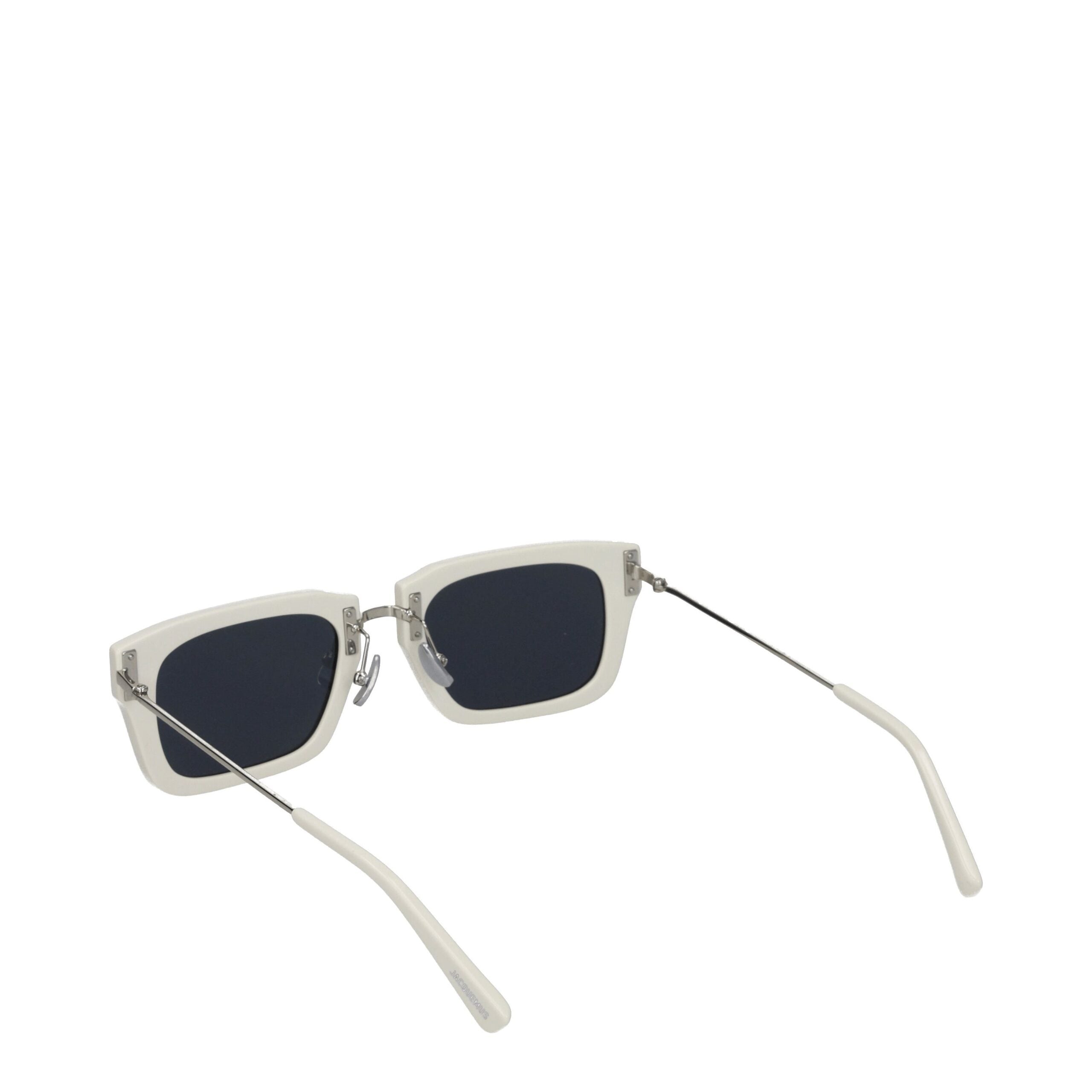 Lunettes Jacquemus carrées blanches