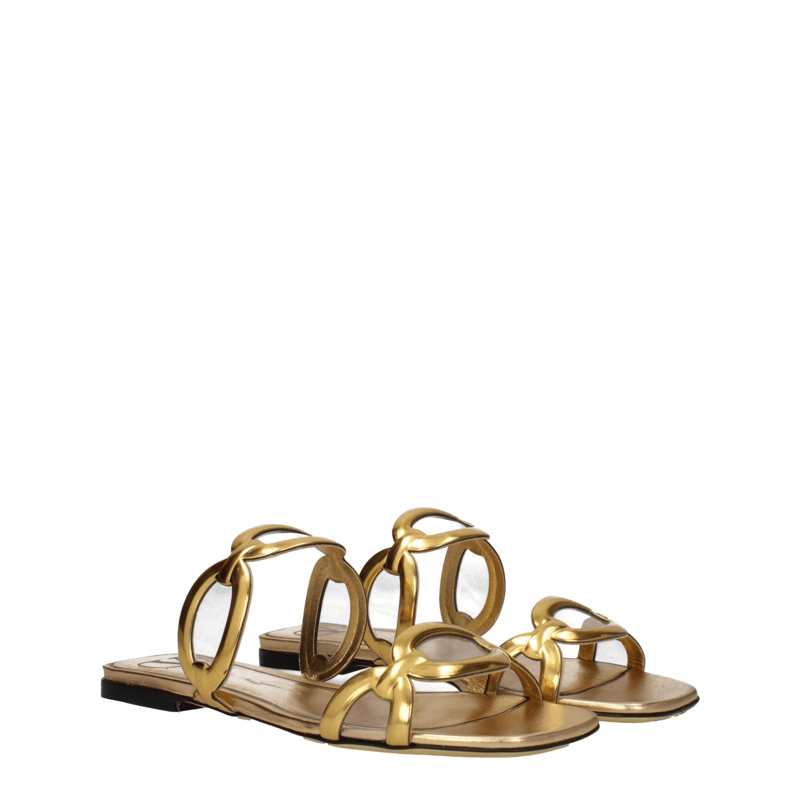 Sandales Valentino Garavani dorées