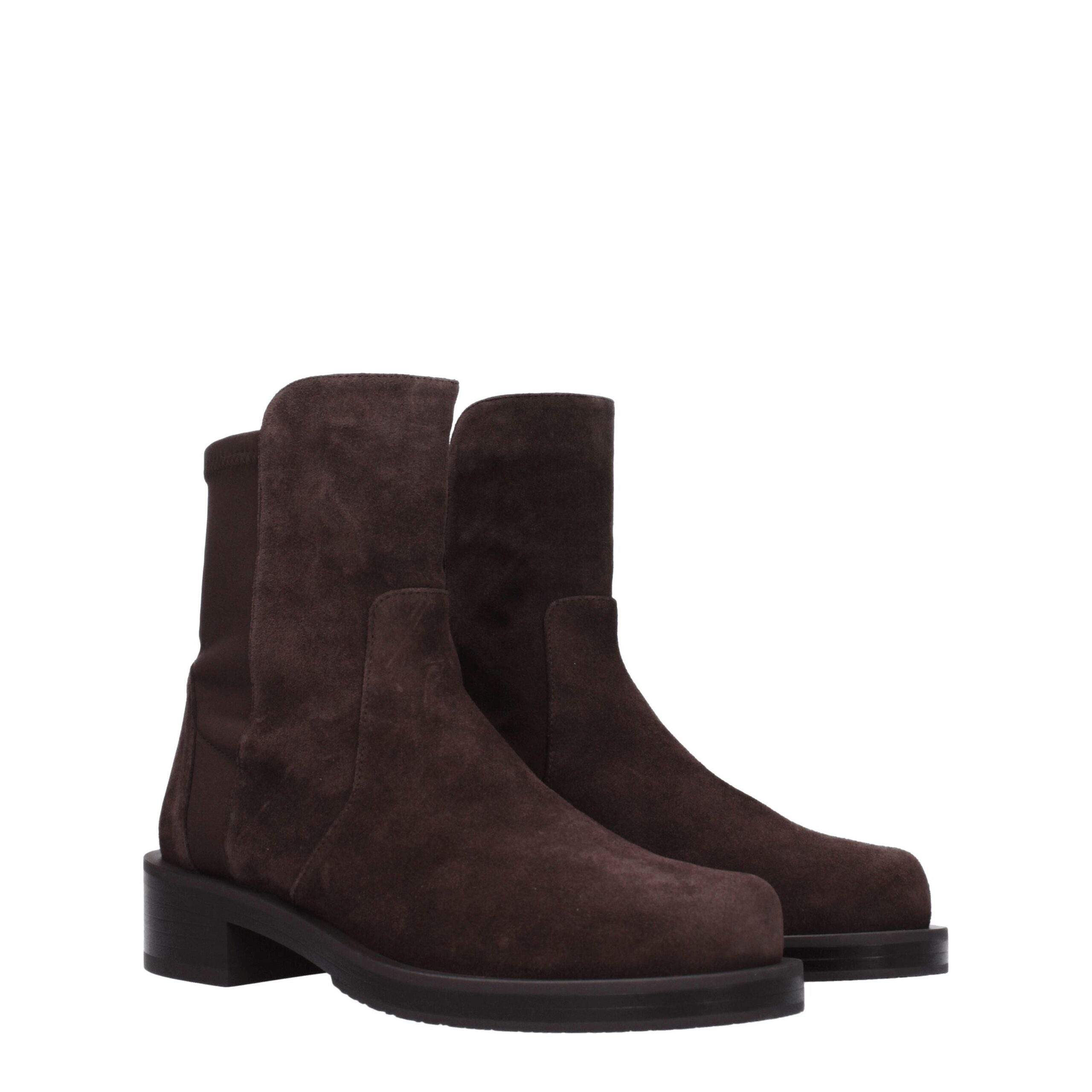 Bottines Stuart Weitzman hickory
