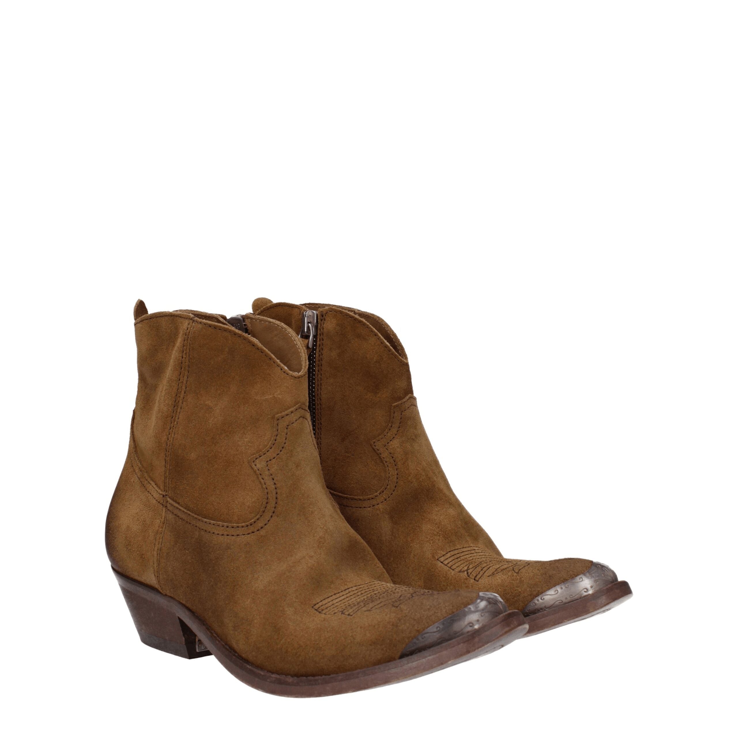 Bottines Golden Goose GWF00131 brunes
