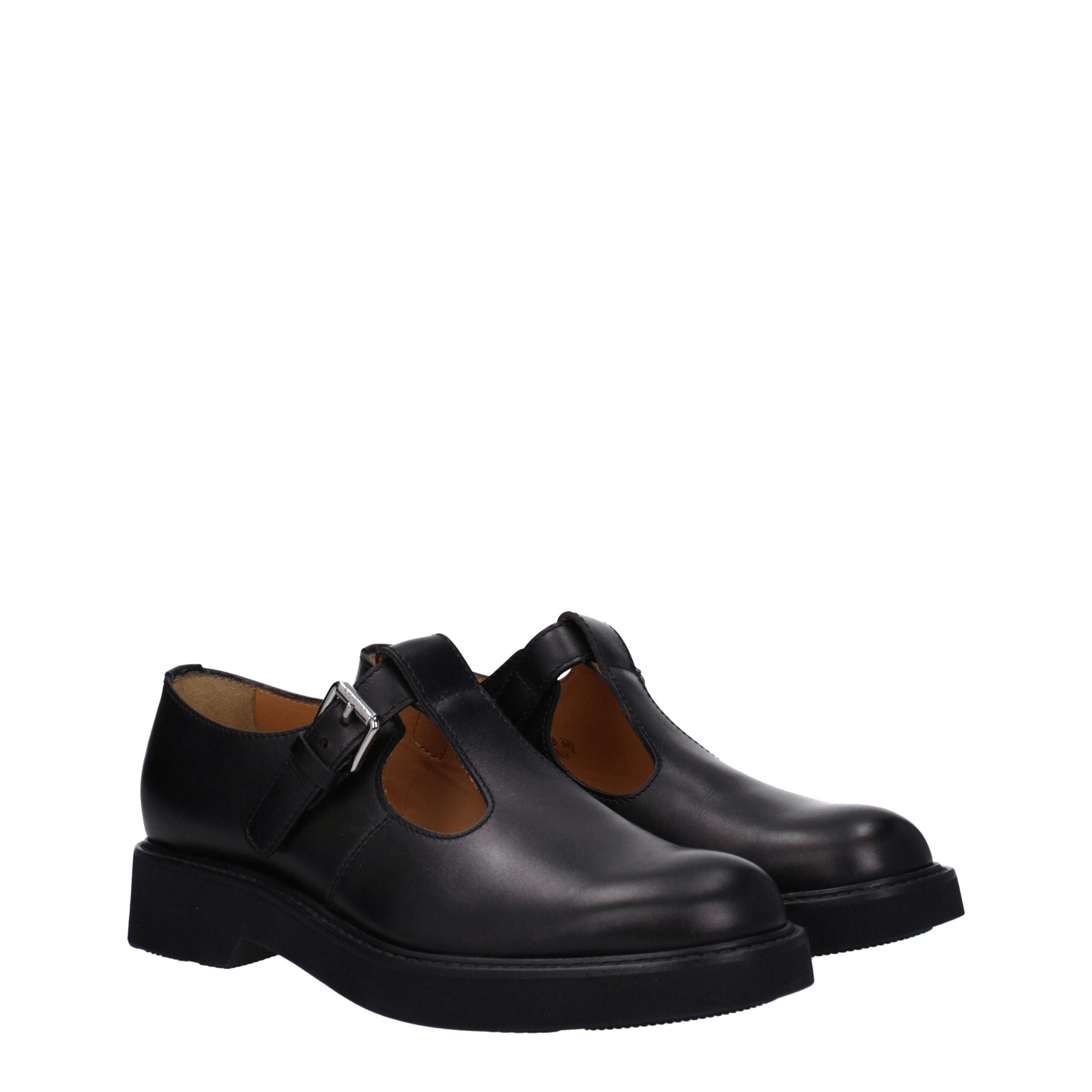 Oxfords Church’s en cuir noirs