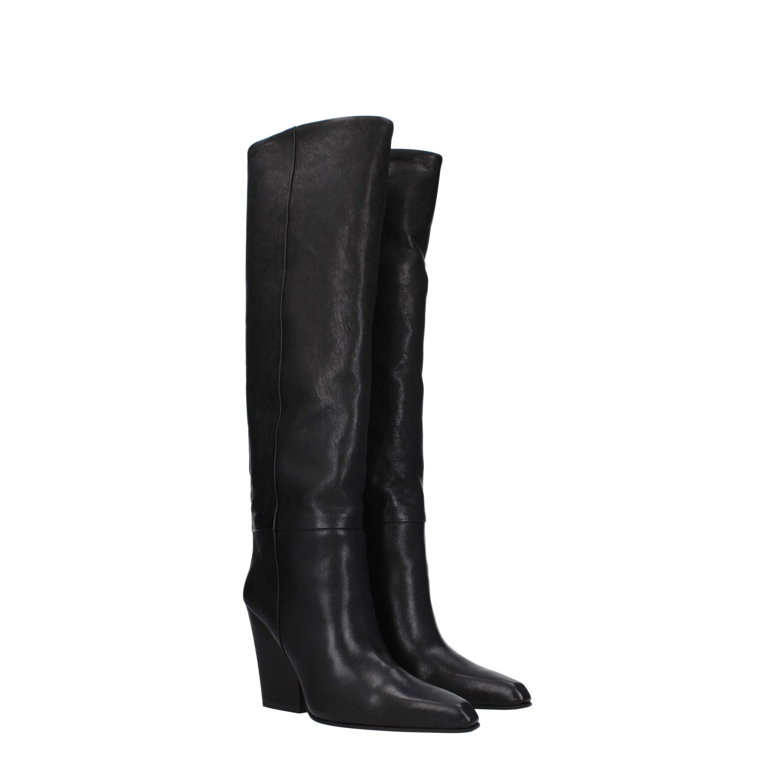Bottines Paris Texas vintage noires