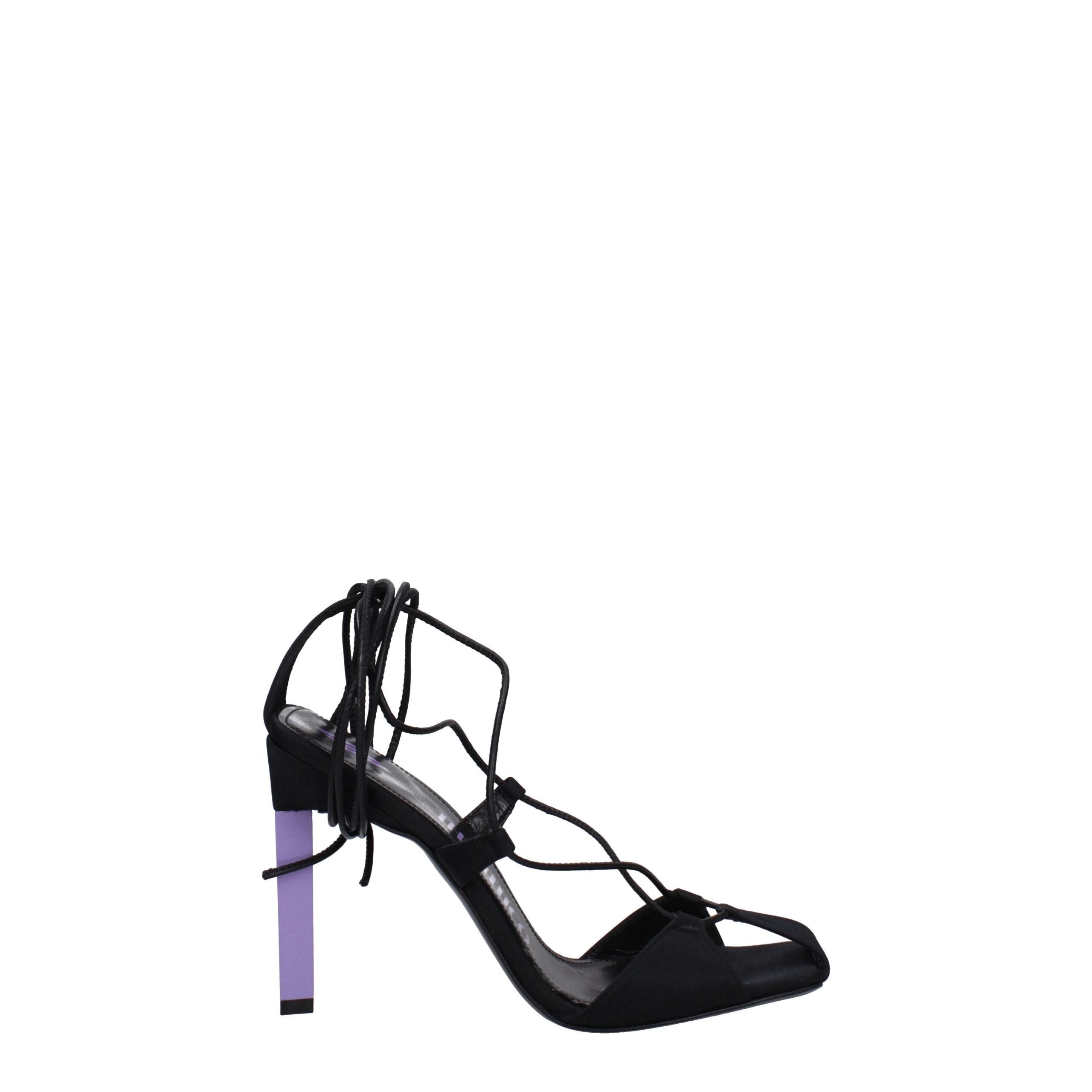 Sandales The Attico S411 noires