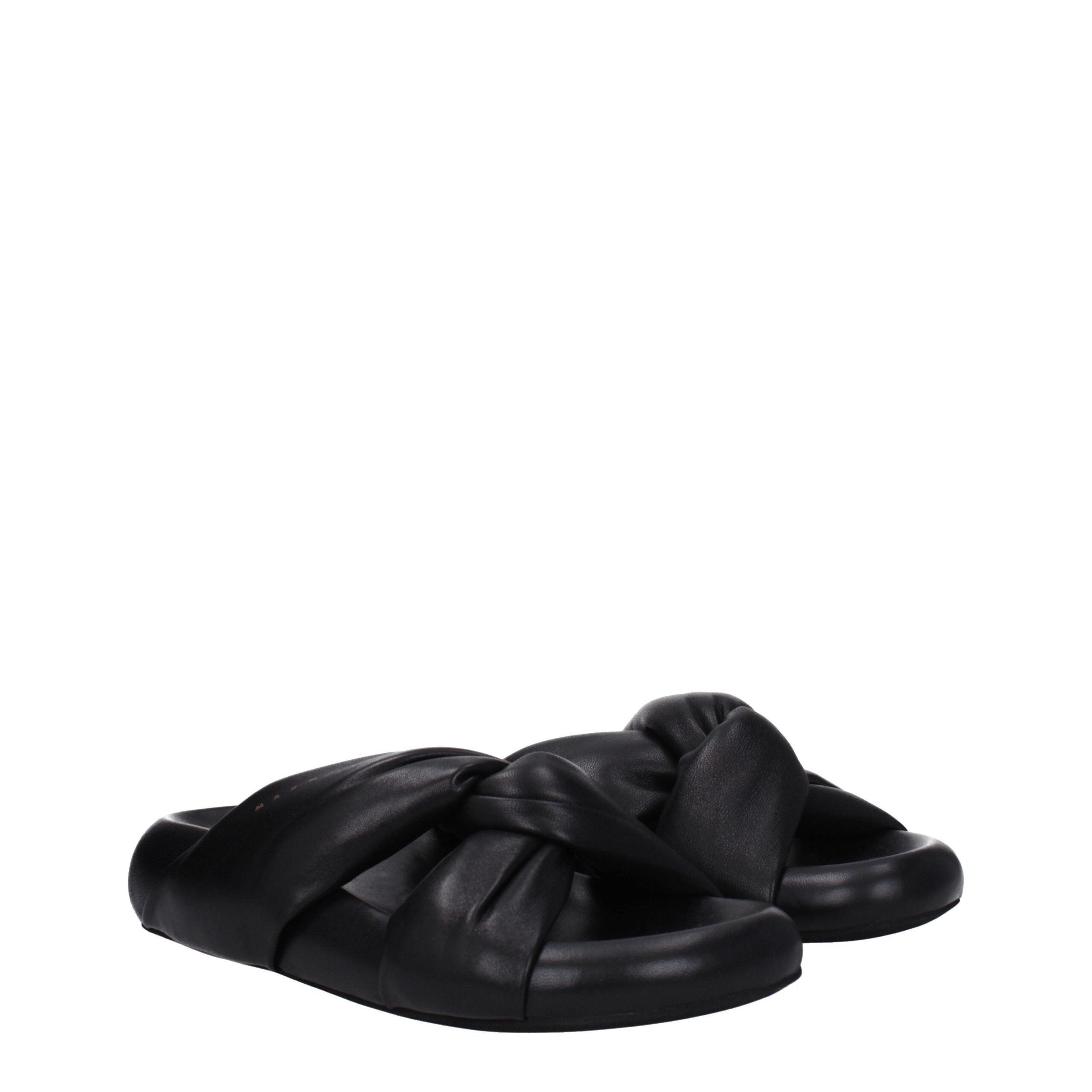 Sandales Marni SAMS018703P544300 noires