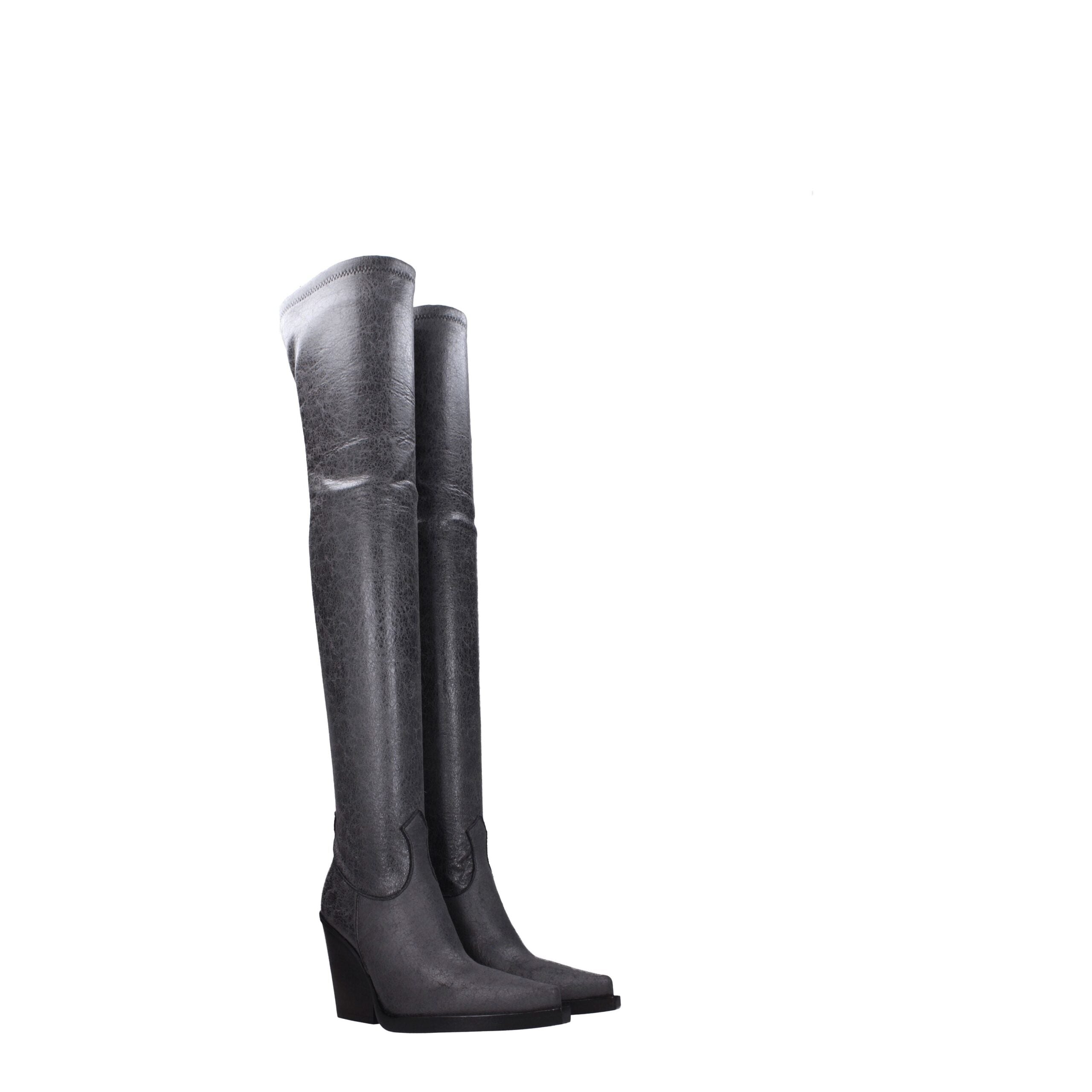 Bottines Paris Texas vintage noires