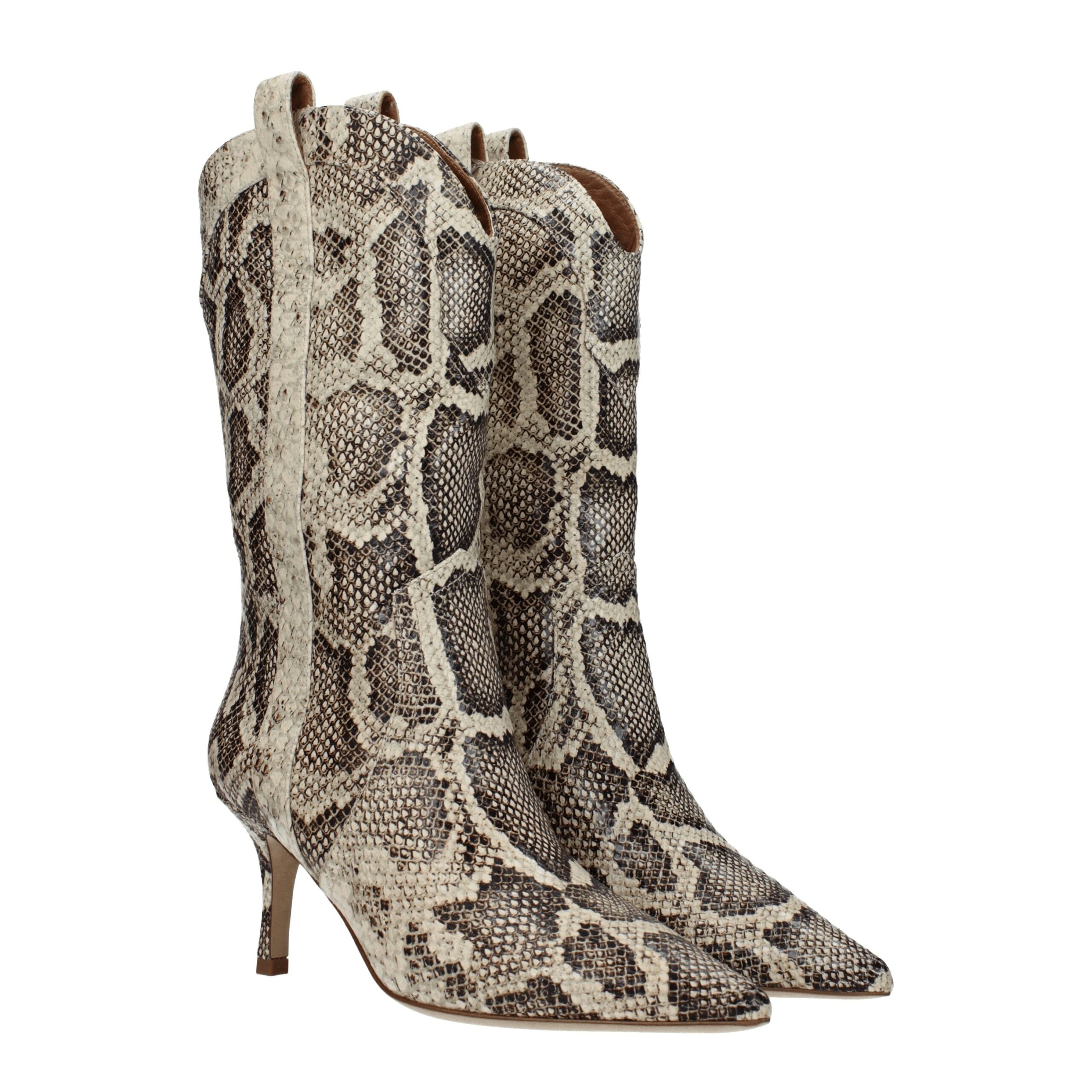 Bottines Paris Texas beiges