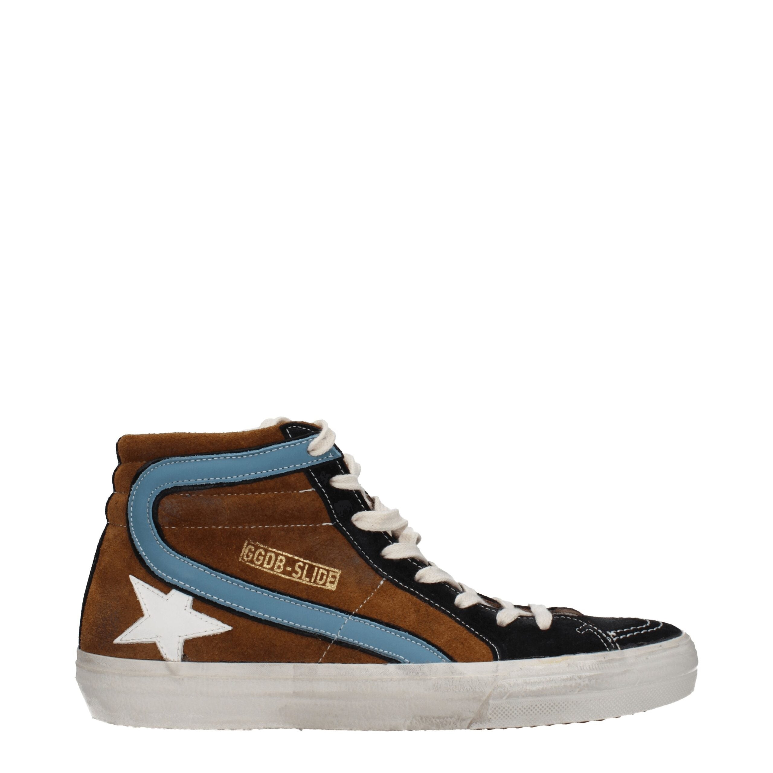 Baskets Golden Goose GMF brunes