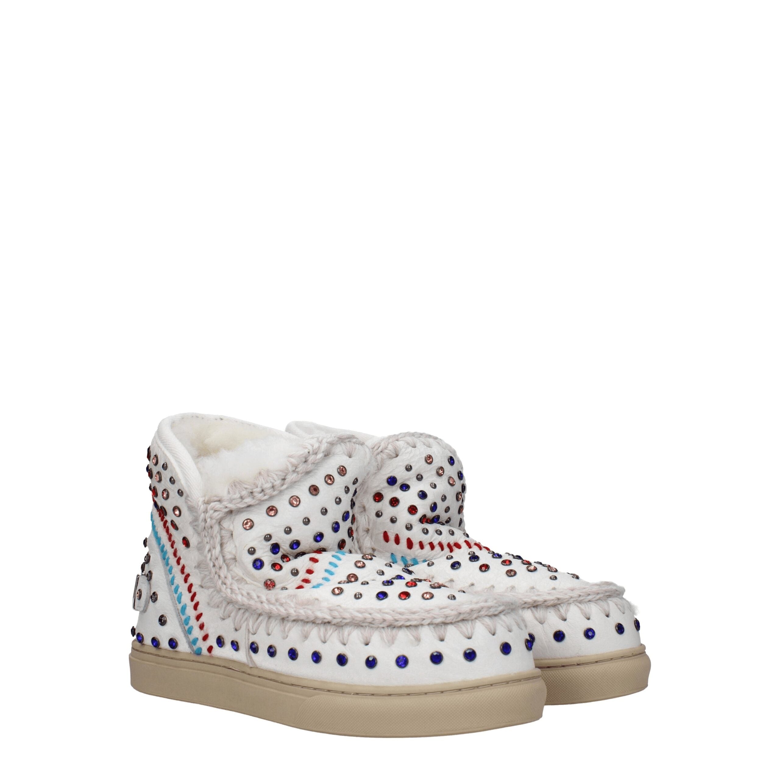 Bottines Mou MUFW111031 blanches