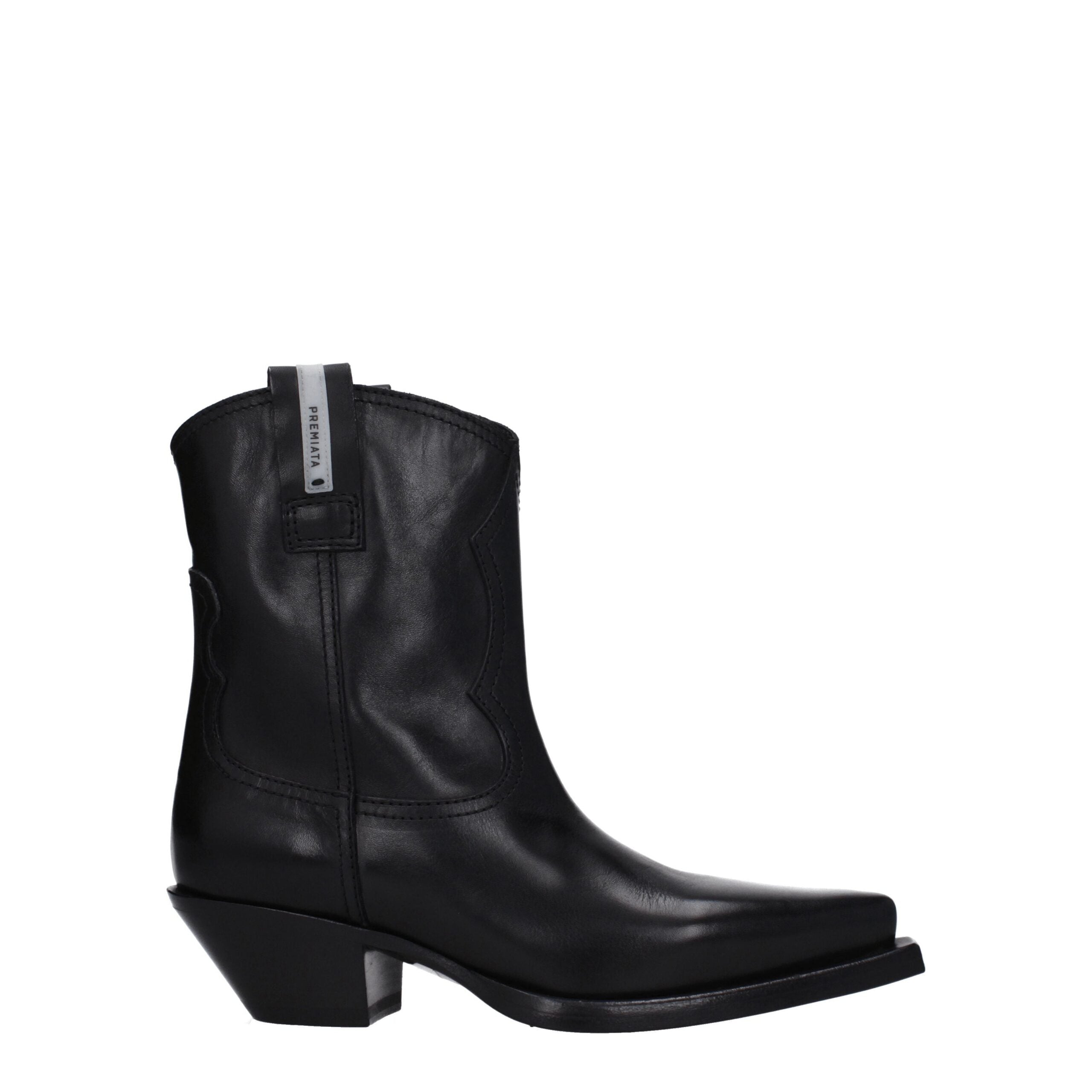Bottines Premiata PELLEBUTTERFLYM6577 noires