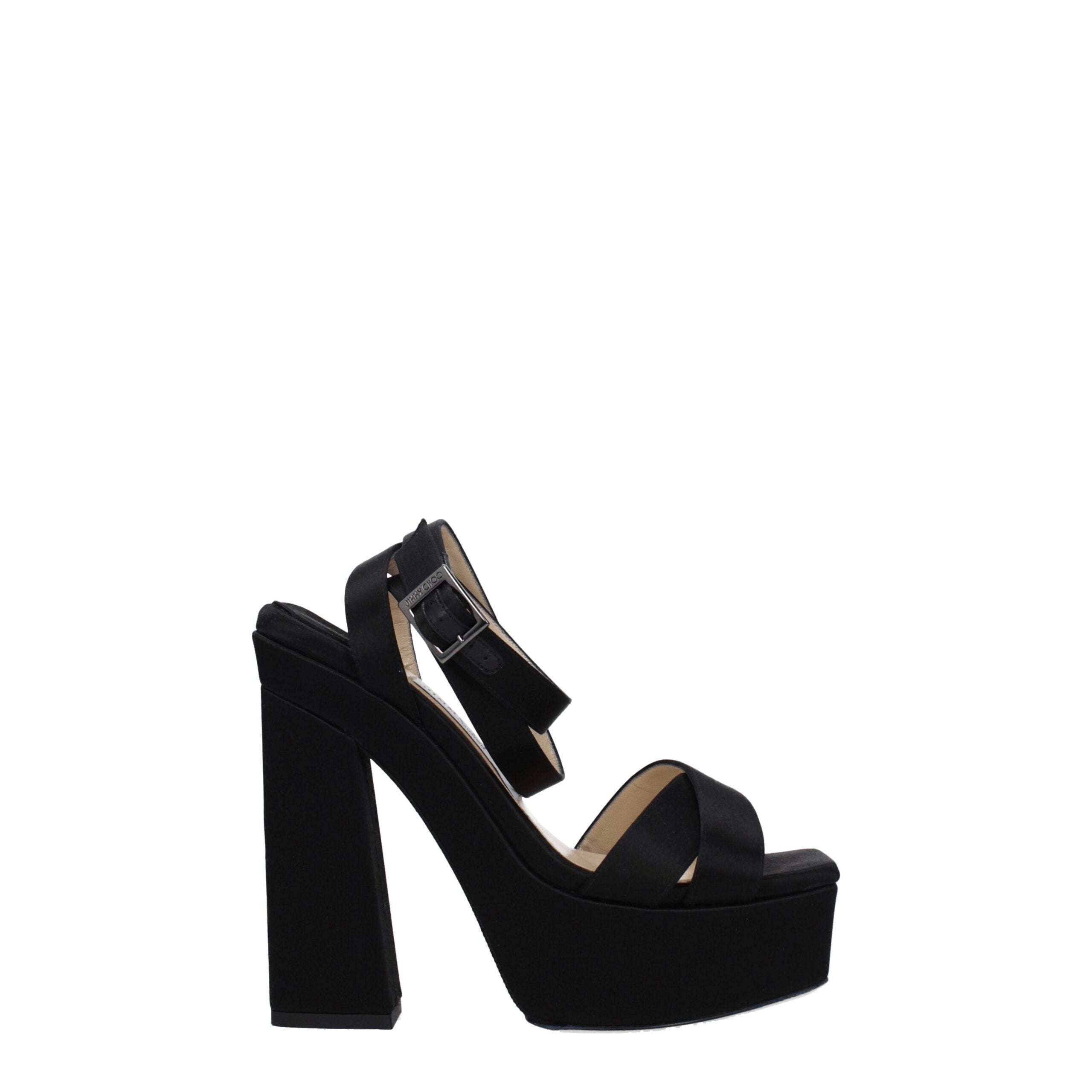 Sandales Jimmy Choo Gaia noires