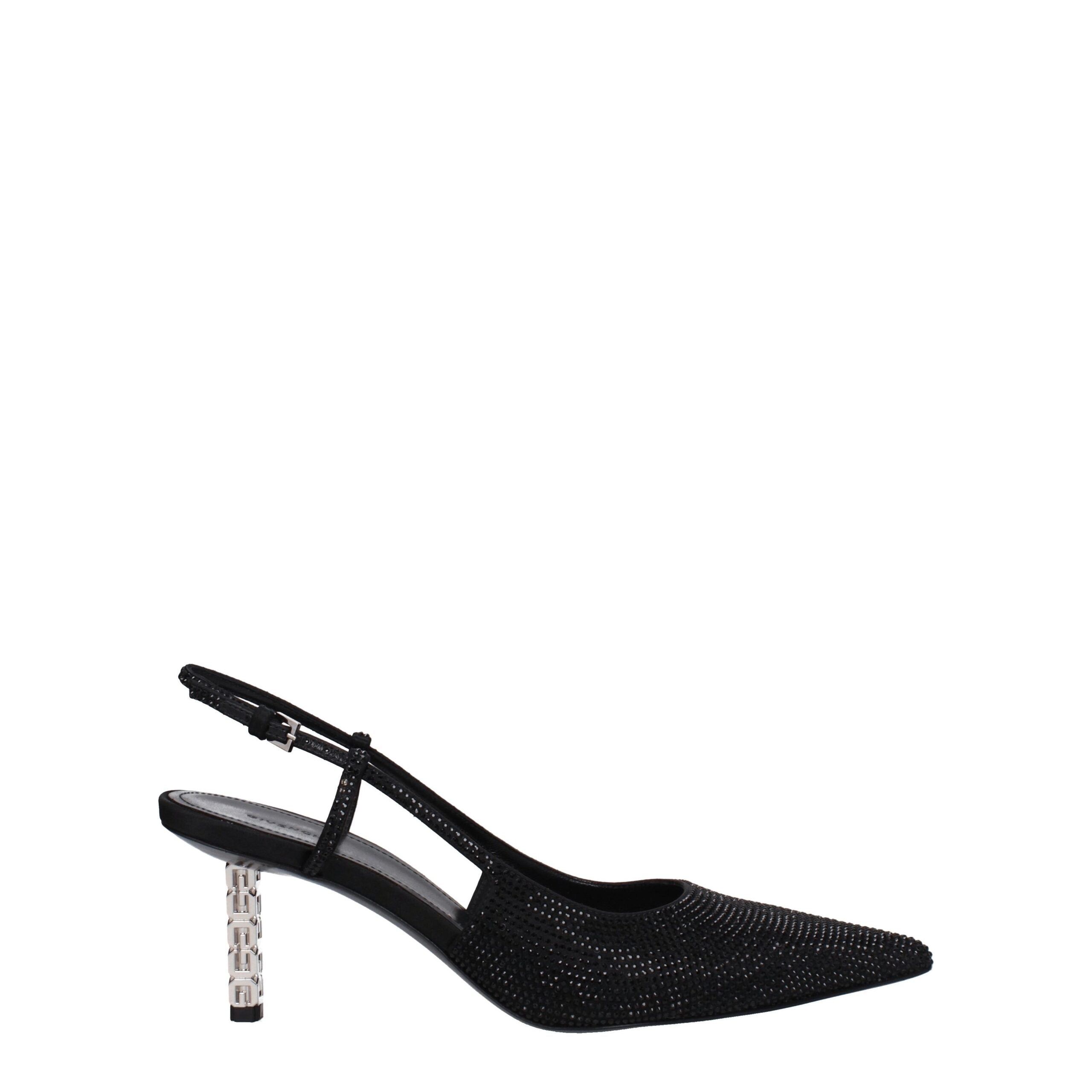 Sandales Givenchy avec rhinestones noires