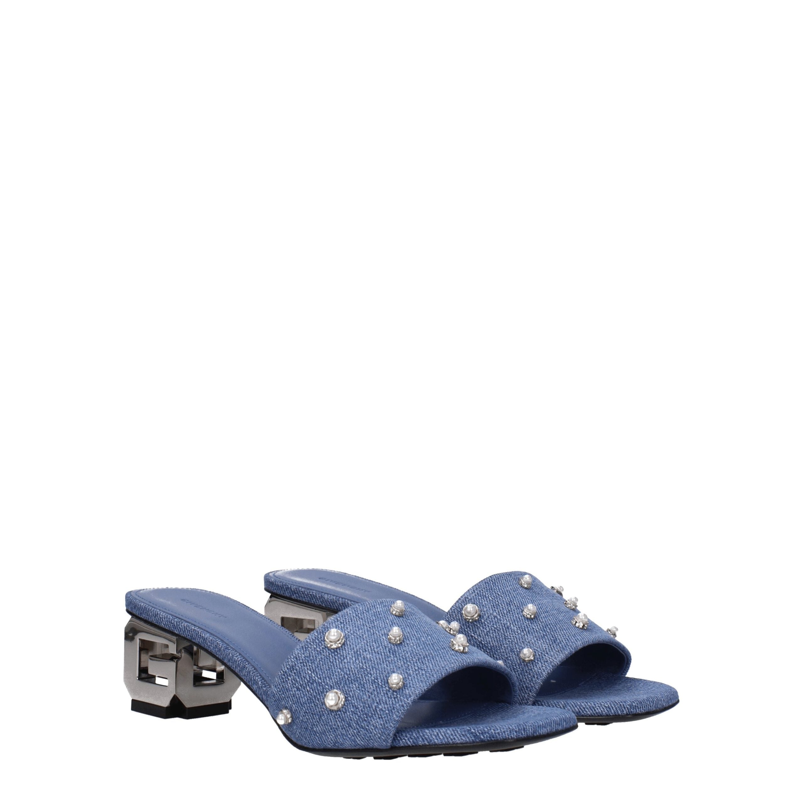 Sandales Givenchy bleu ciel