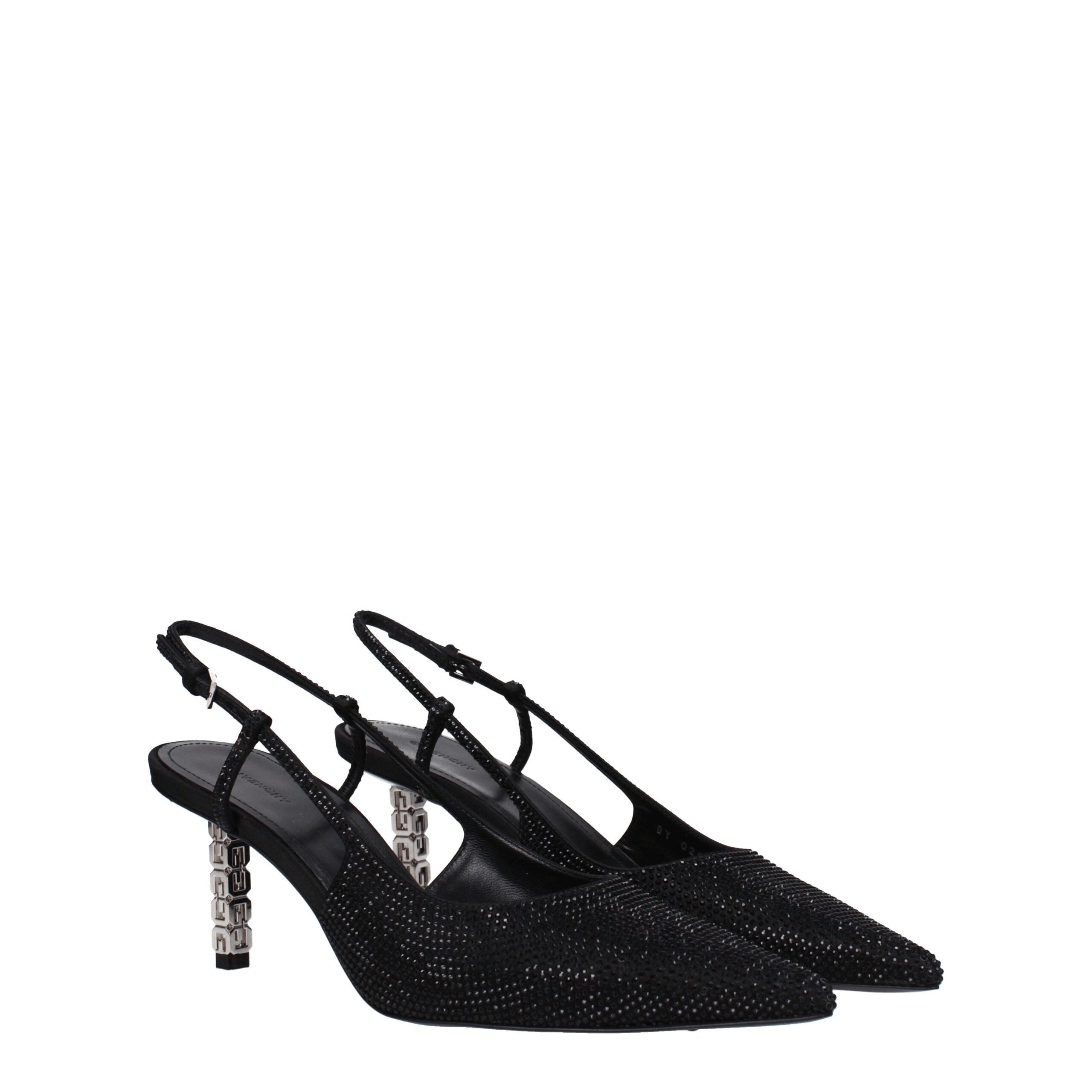 Sandales Givenchy avec rhinestones noires