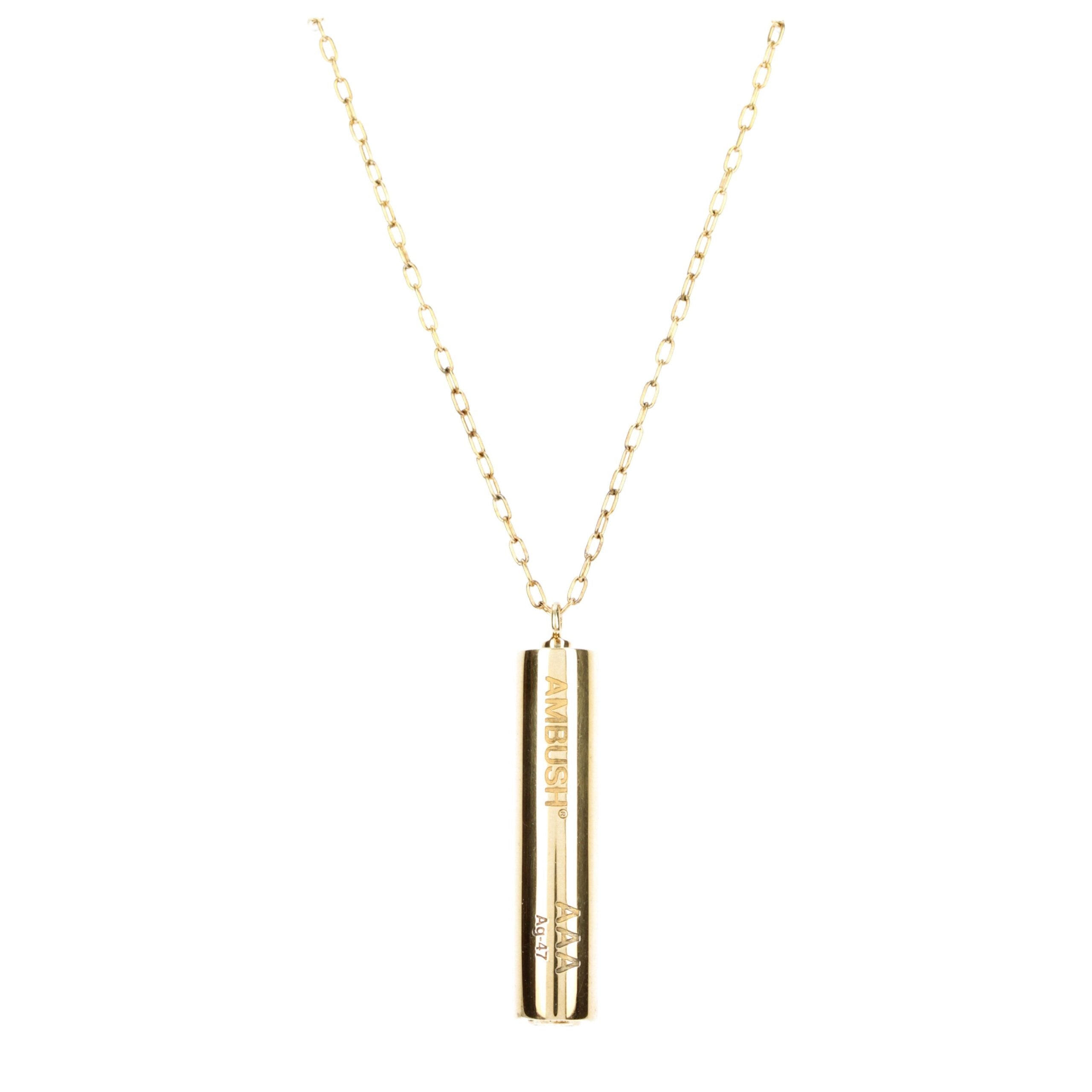 Collier Ambush effet vieilli doré