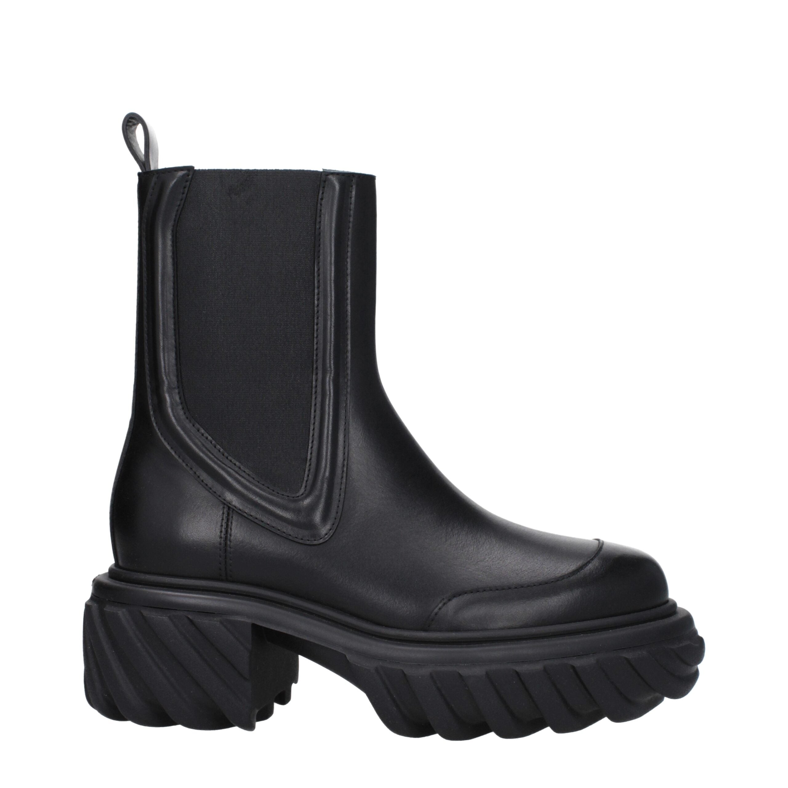 Bottines Off-White OWID039 noires