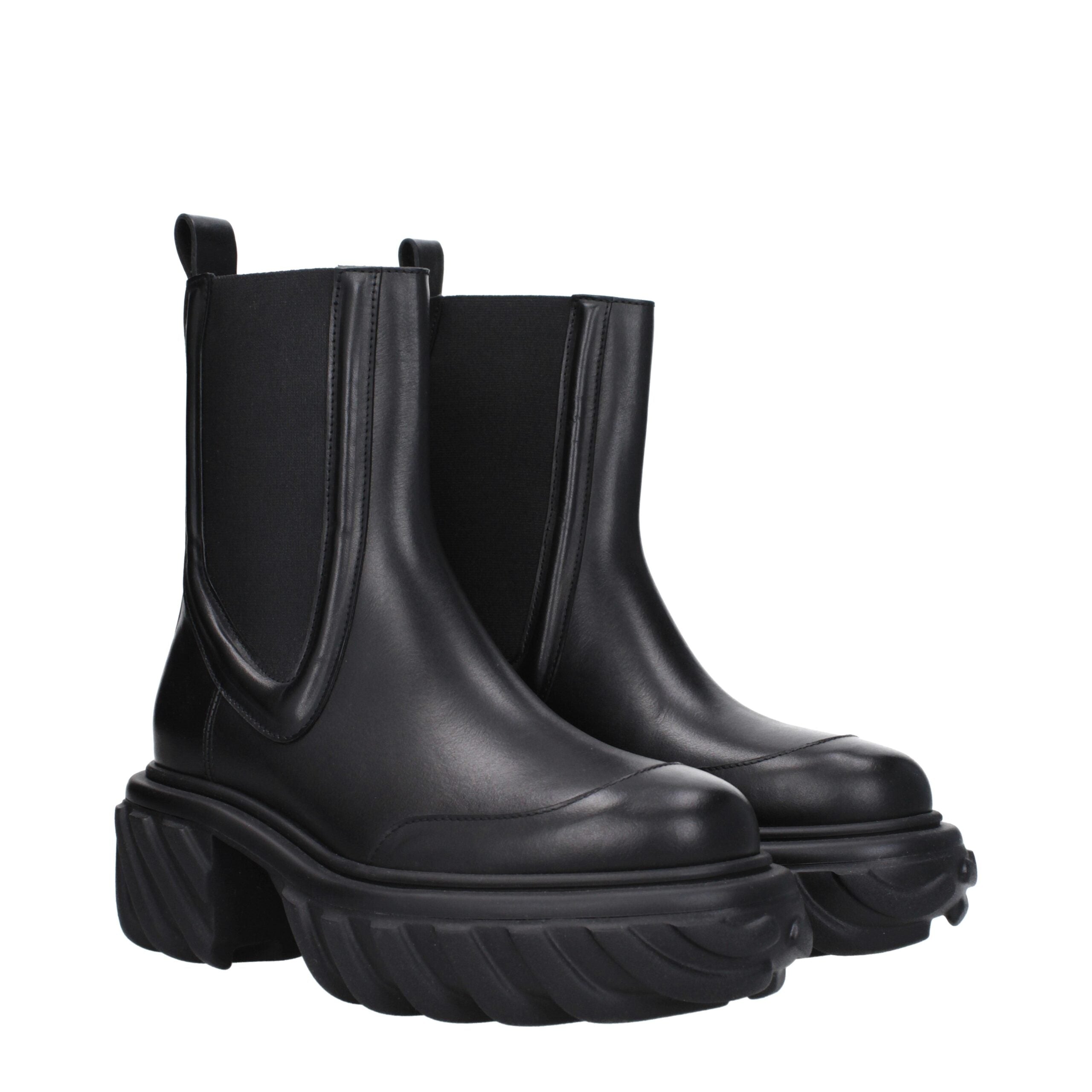 Bottines Off-White OWID039 noires