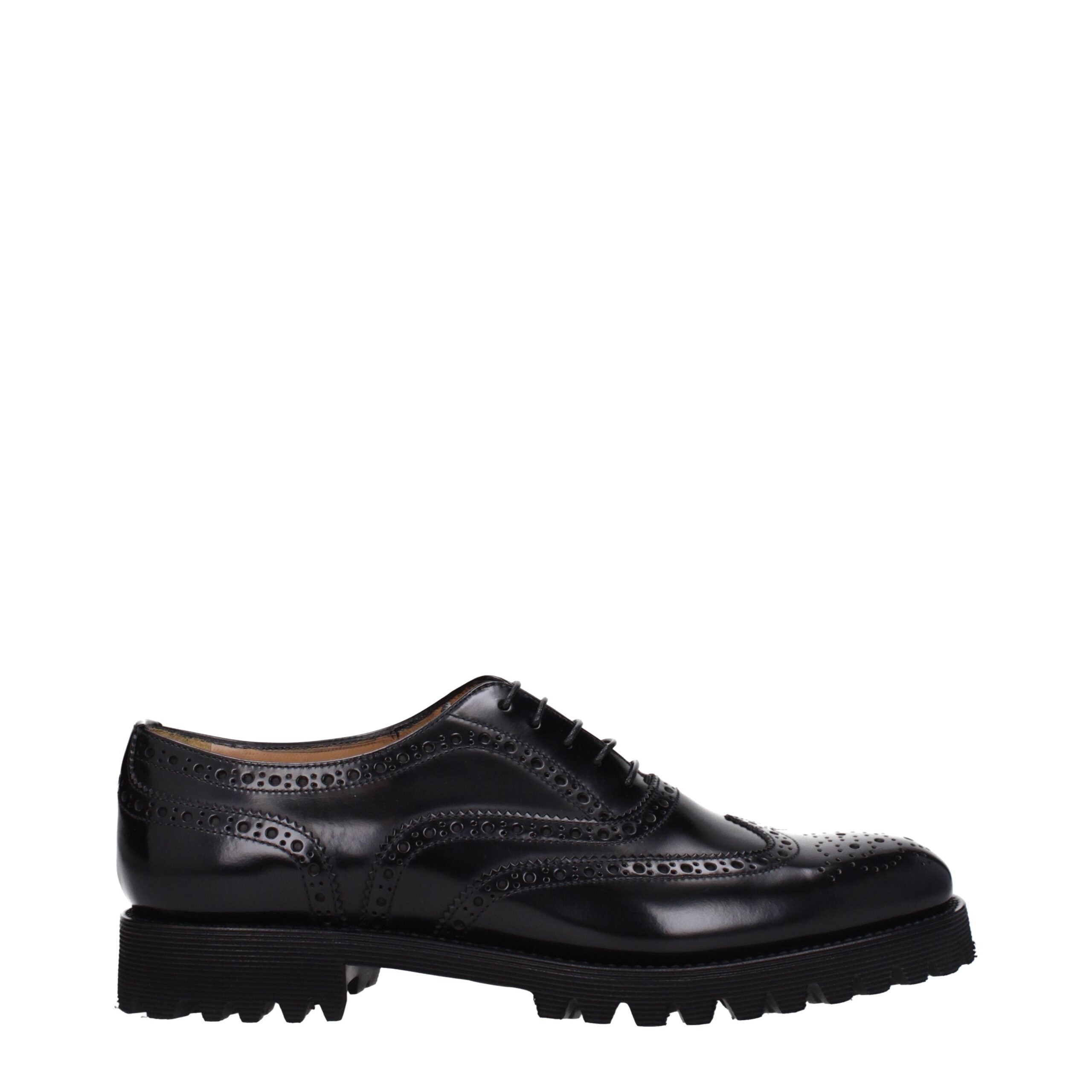 Oxfords Church’s en cuir noir