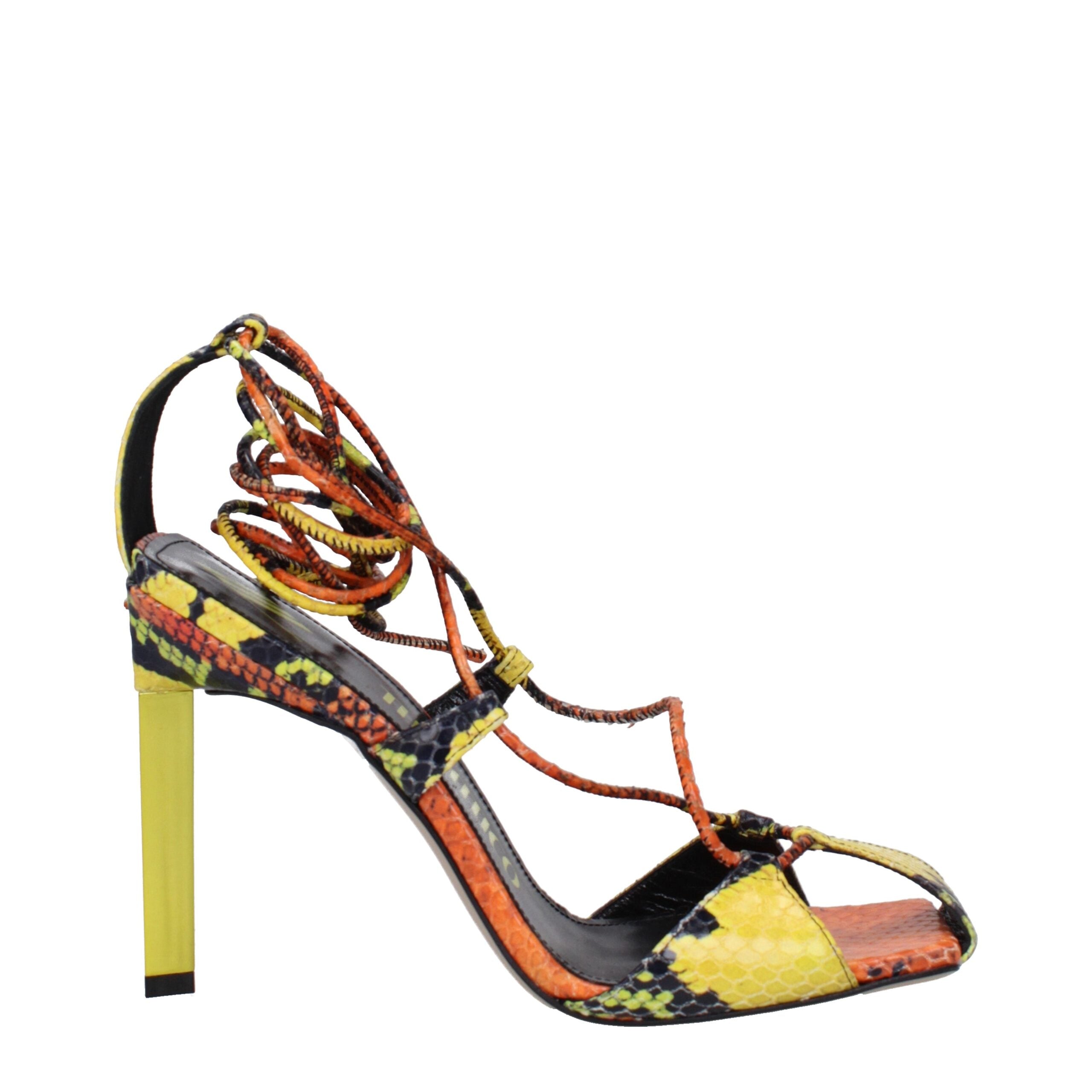 Sandales The Attico orange