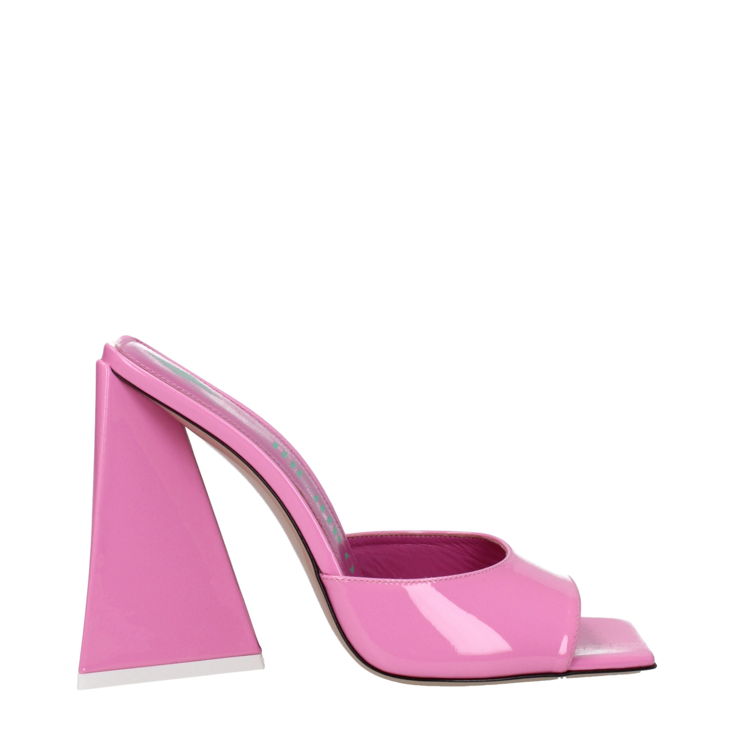 Sandales The Attico en cuir rose