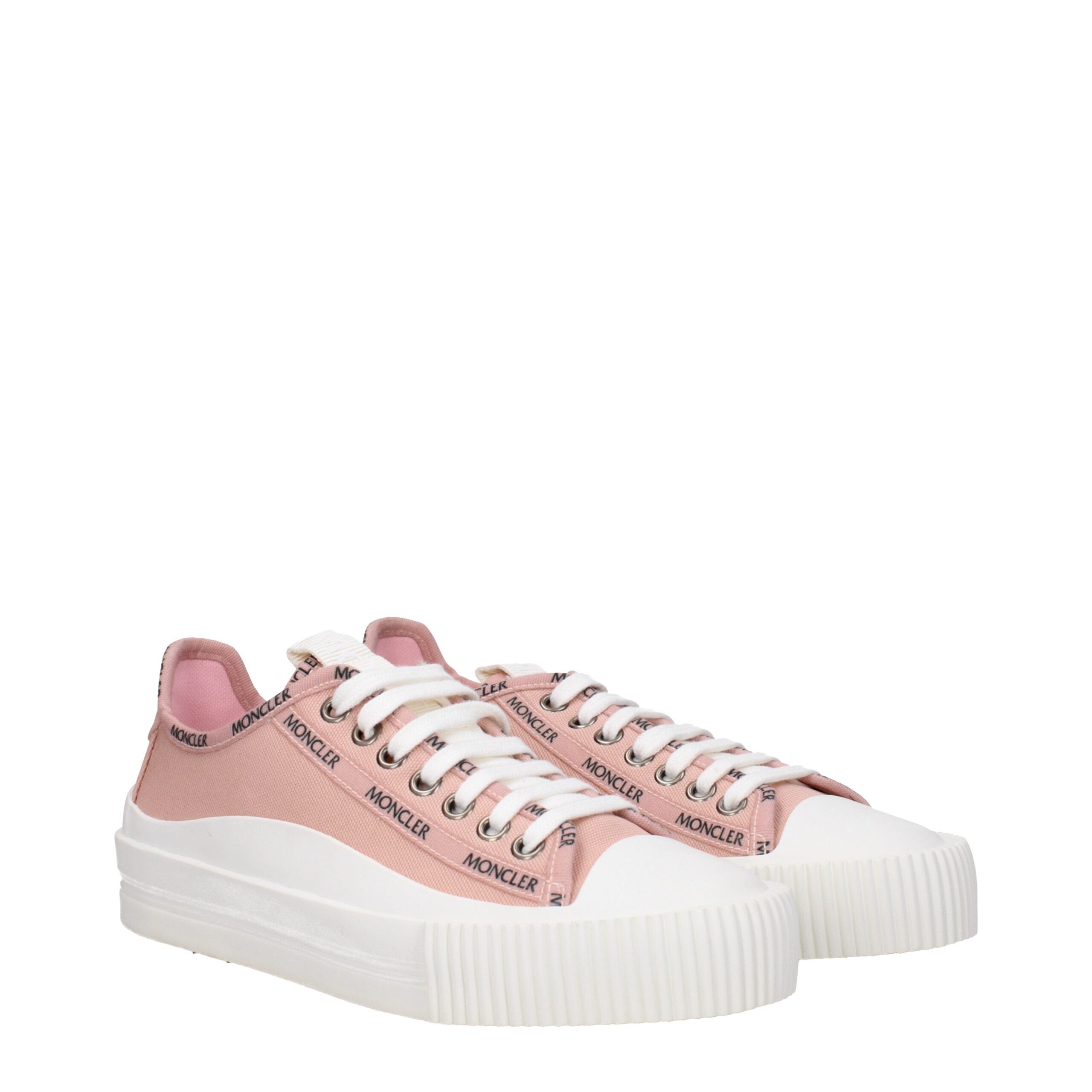 "Baskets Moncler pink"