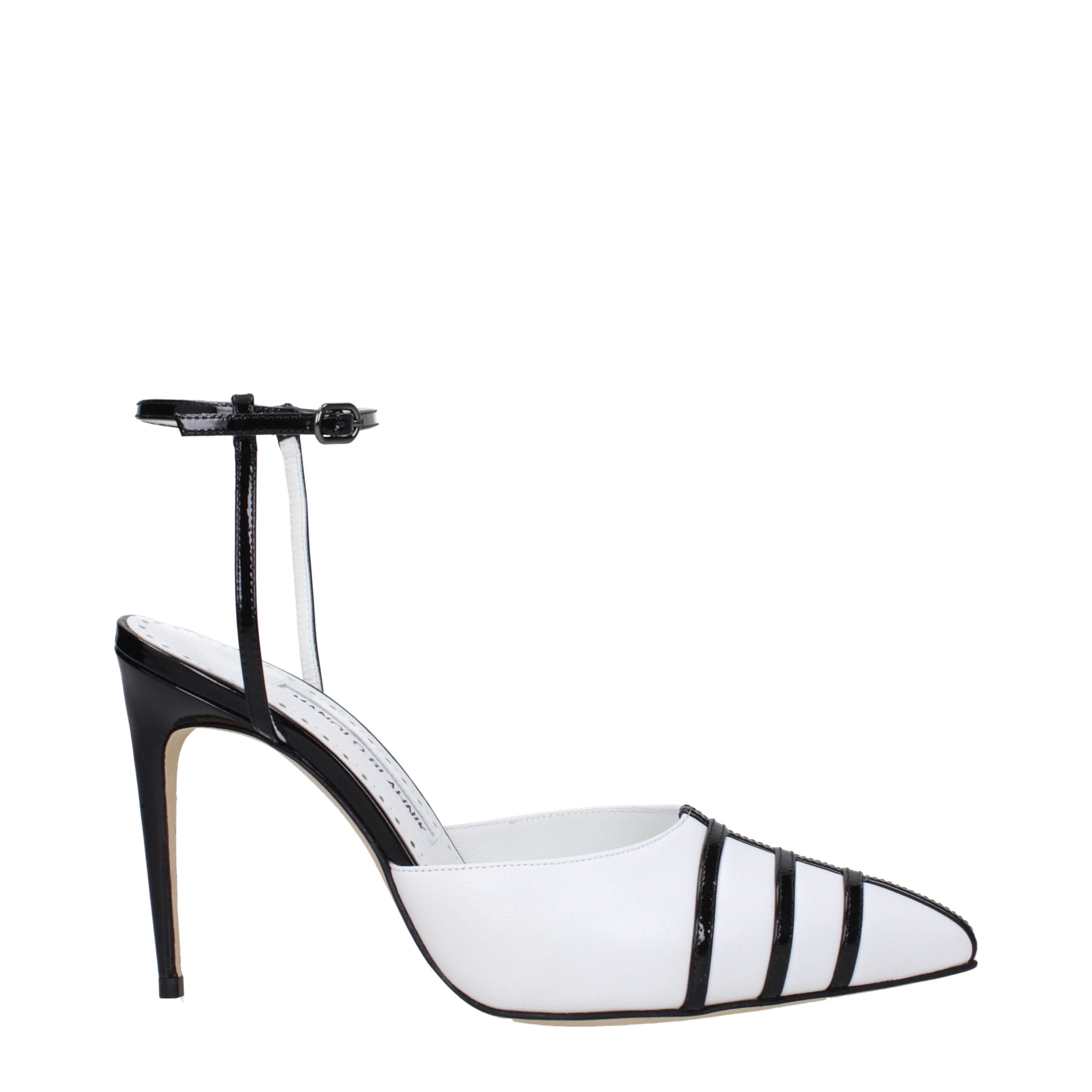Sandales Manolo Blahnik blanches